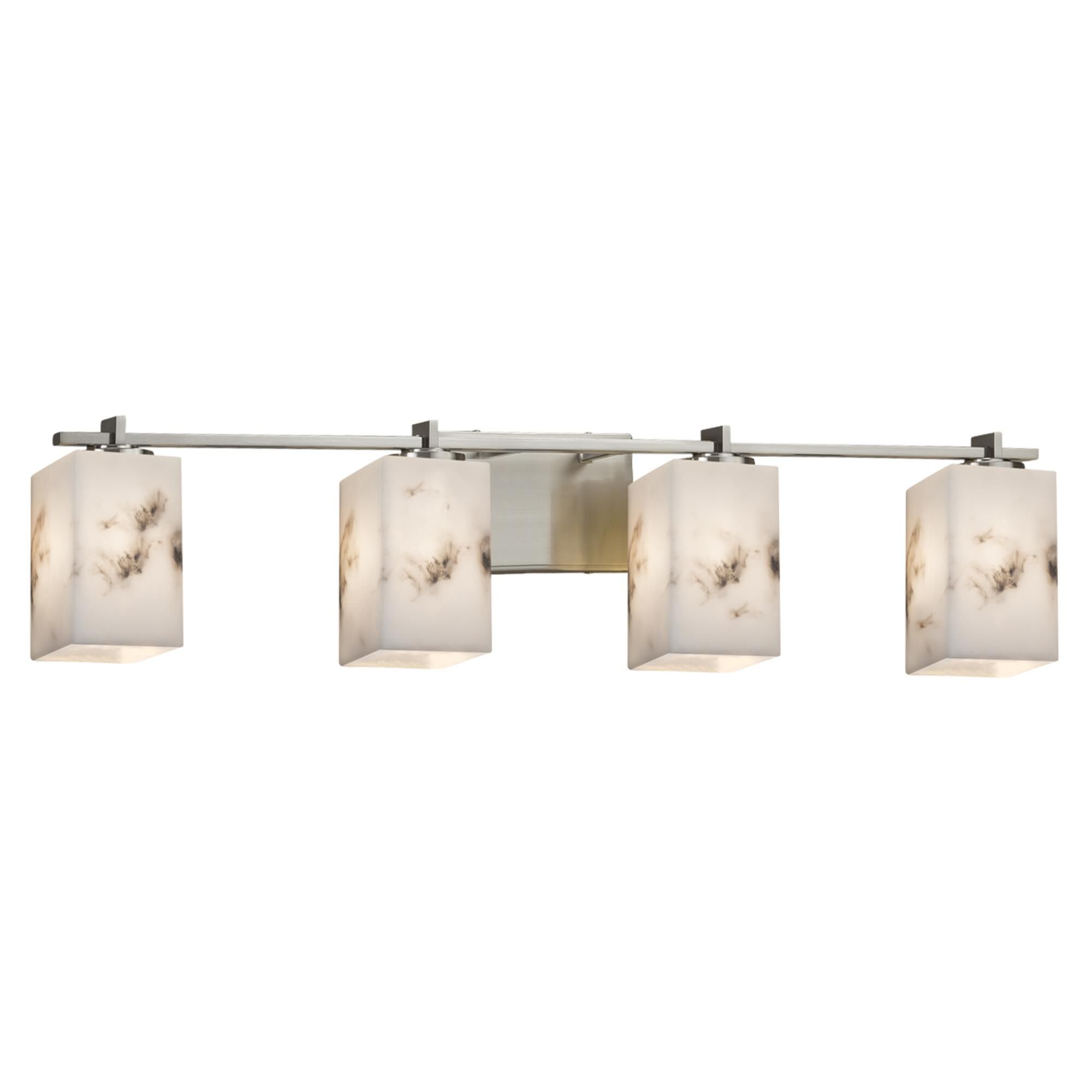 Lumenaria 34 Inch 4 Light Bath Vanity Light by Justice Design Group
