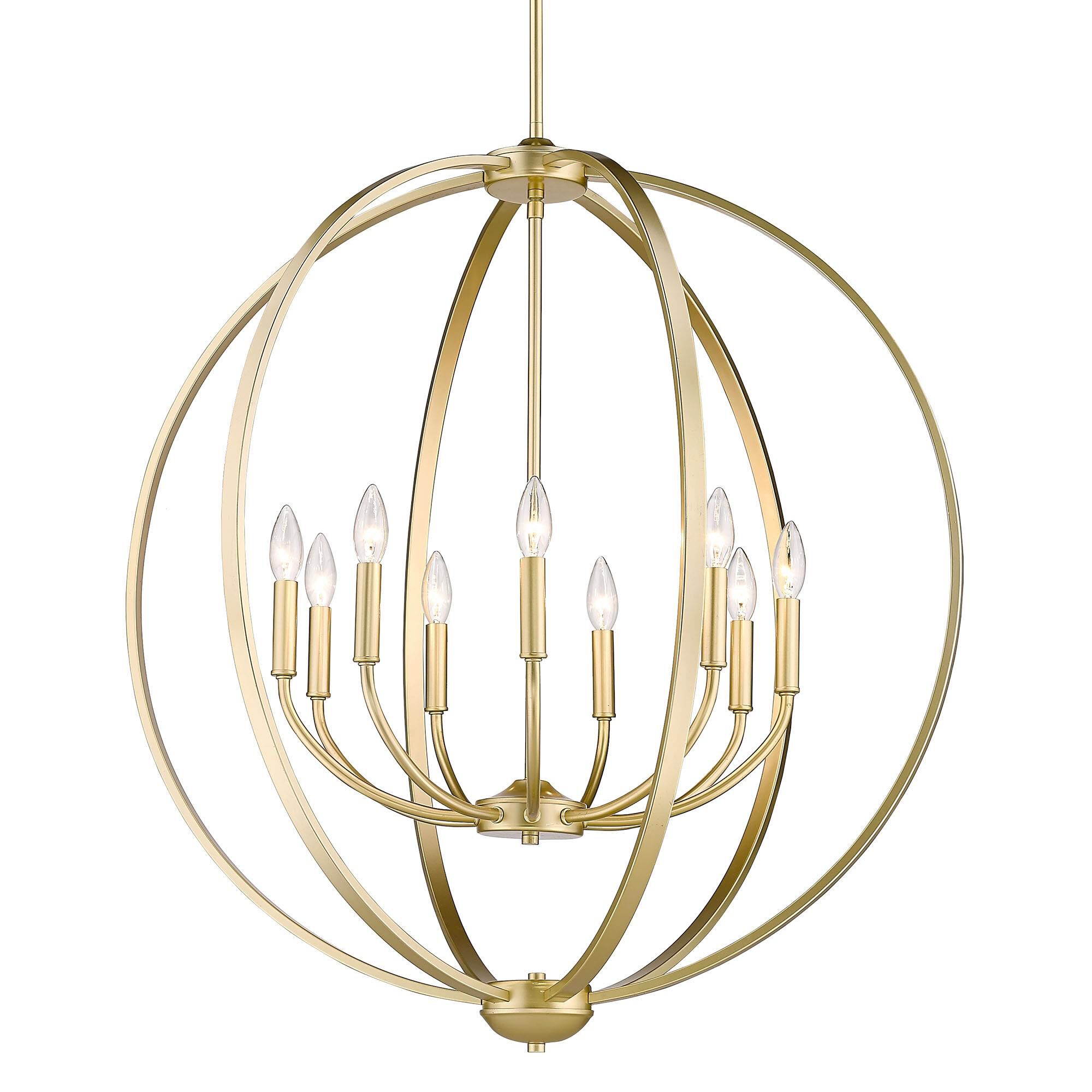 Colson Chandelier by Golden Lighting