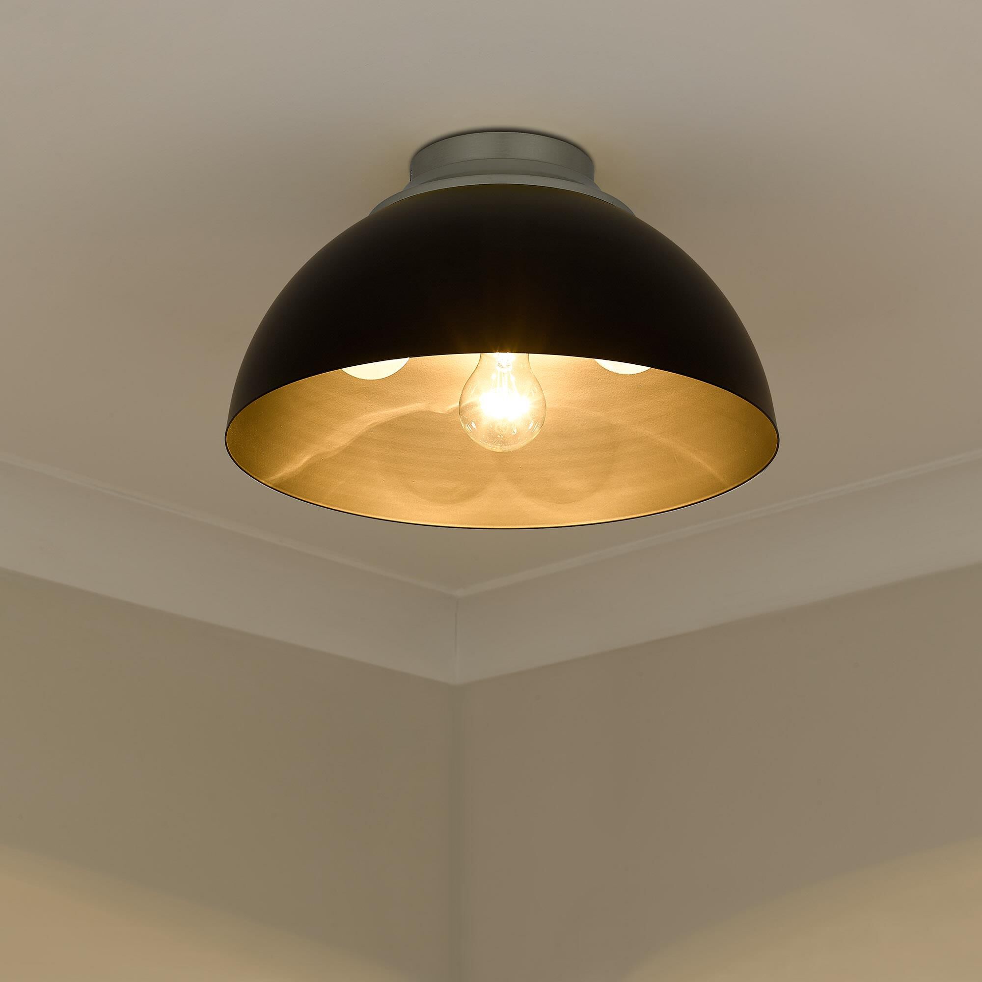 Zoey 8 Inch Flush Mount by Golden Lighting