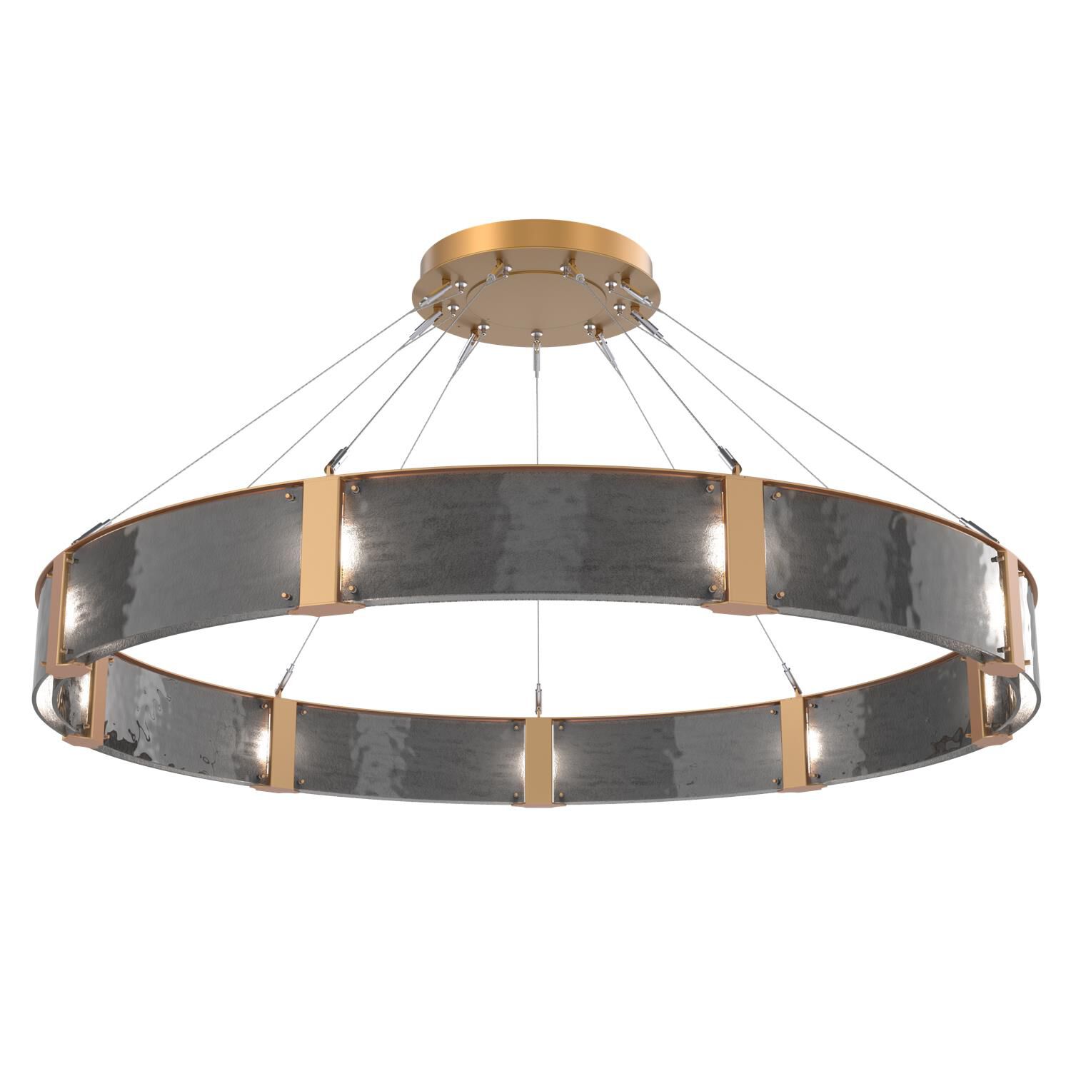 Parallel 60 Inch 36 Light LED Chandelier by Hammerton Studio