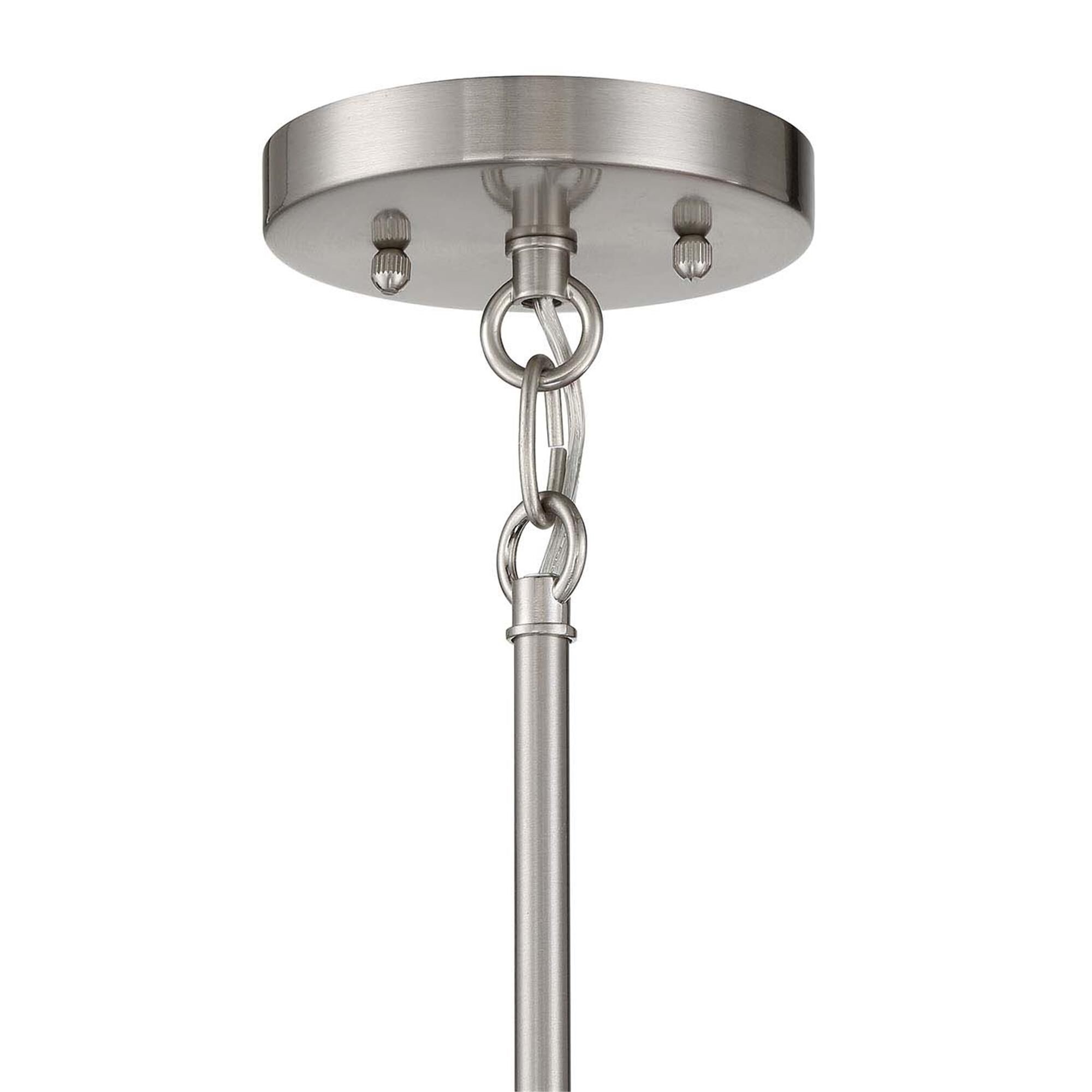 Shown in Brushed Polished Nickel finish
