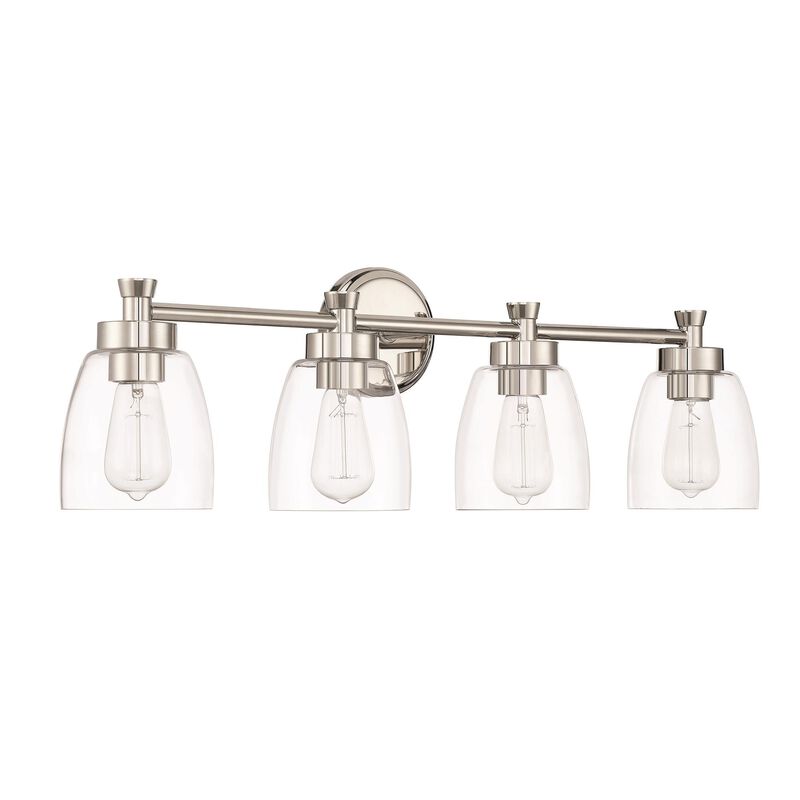 Henning 30 Inch 4 Light Bath Vanity Light by Craftmade