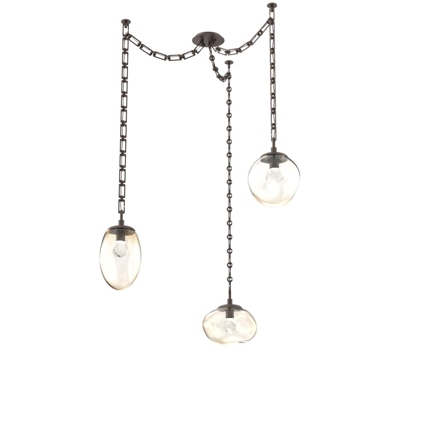Levi Wilson Cosmos Multi Light Pendant by Hammerton Studio