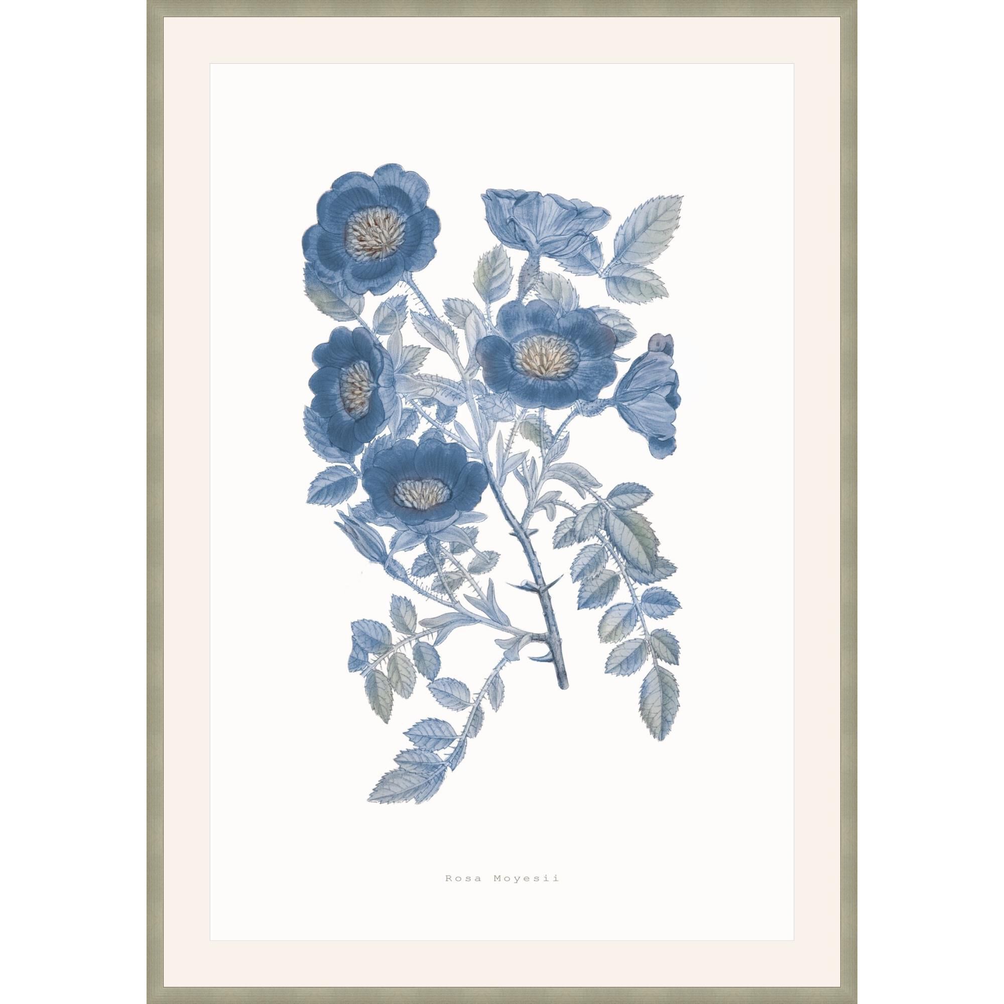 Studio L57 Nouvelle Bouquet Blue Print by LEVEL57