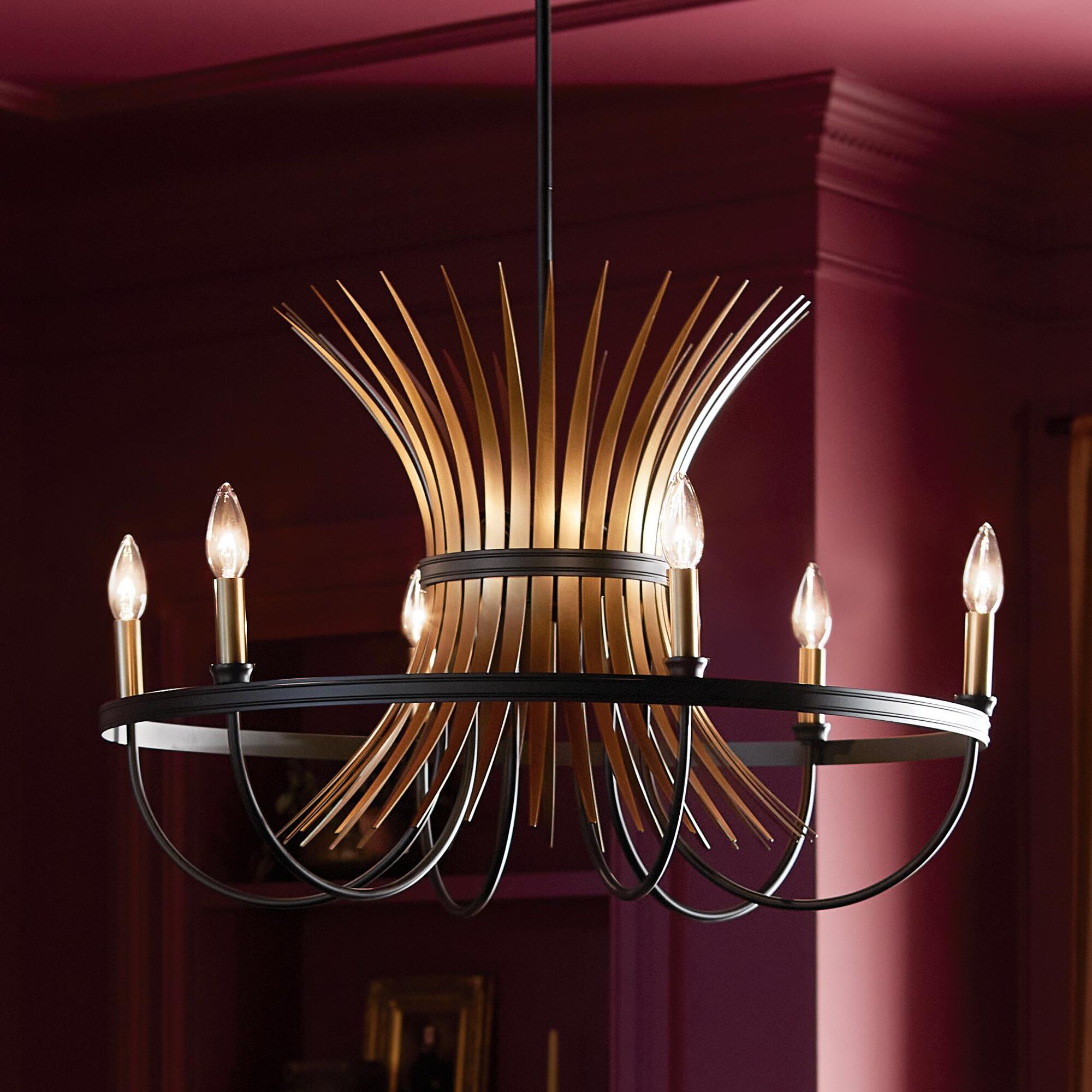 Shown in Black finish