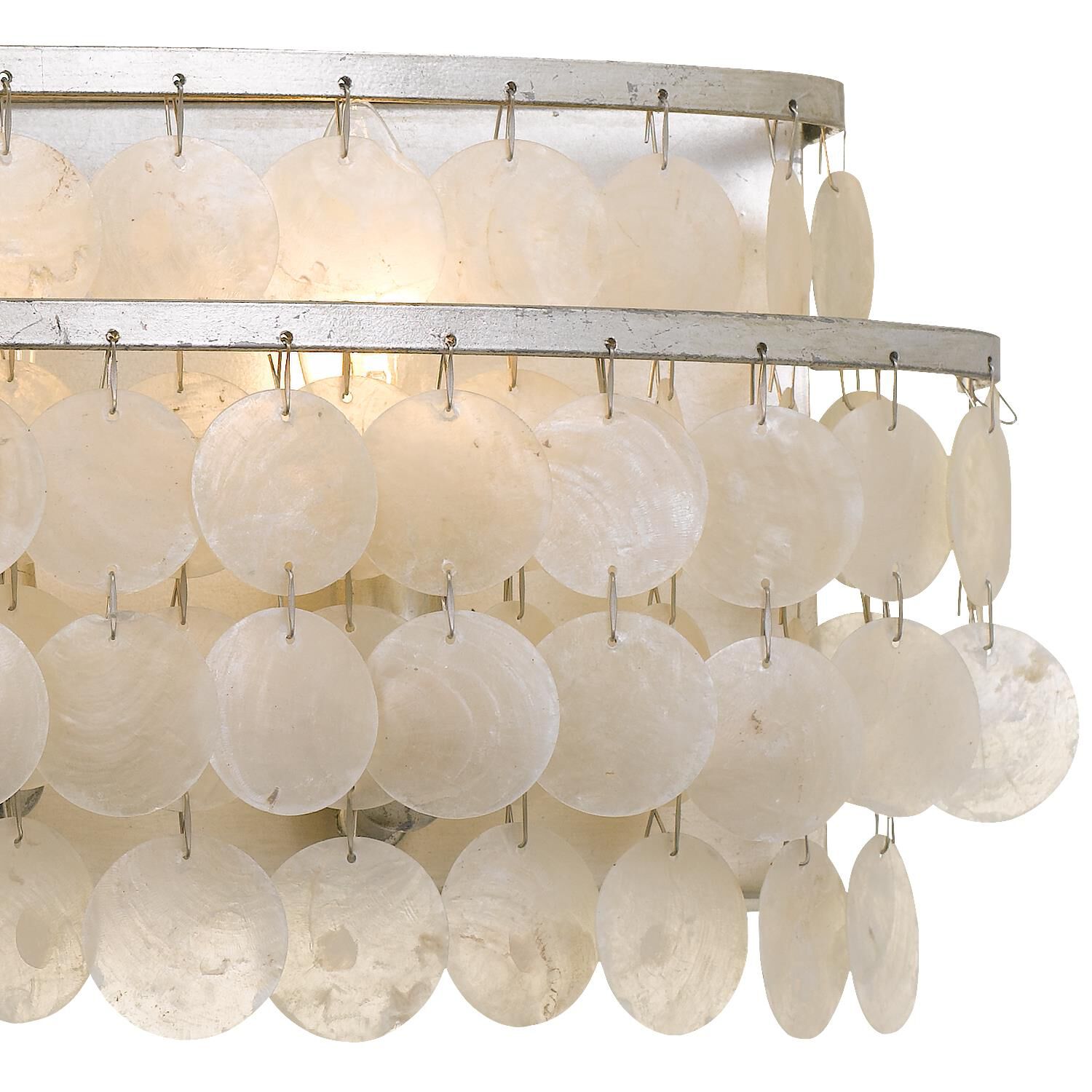 Shown in Antique Silver finish