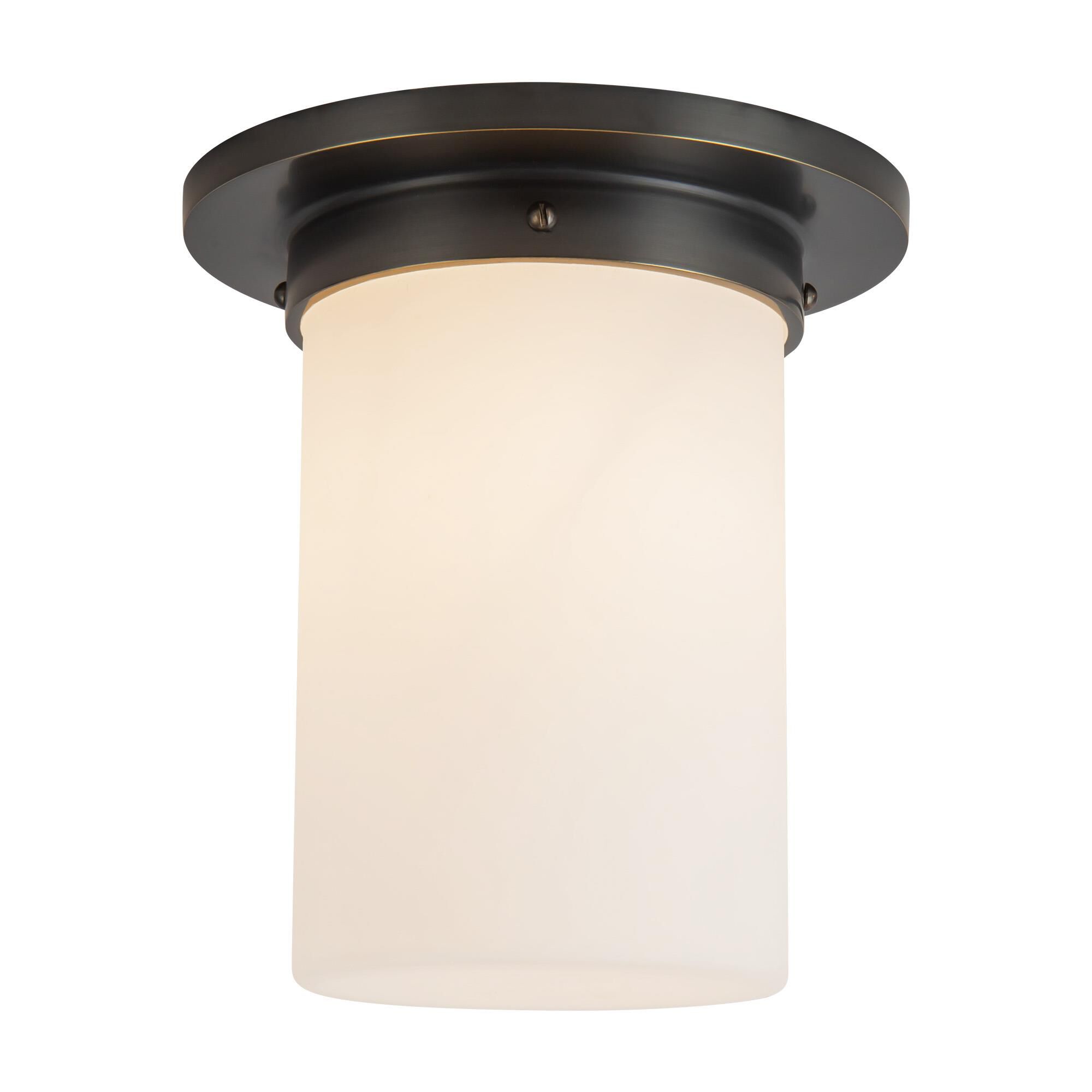 Shown in Urban Bronze finish and Matte Opal glass
