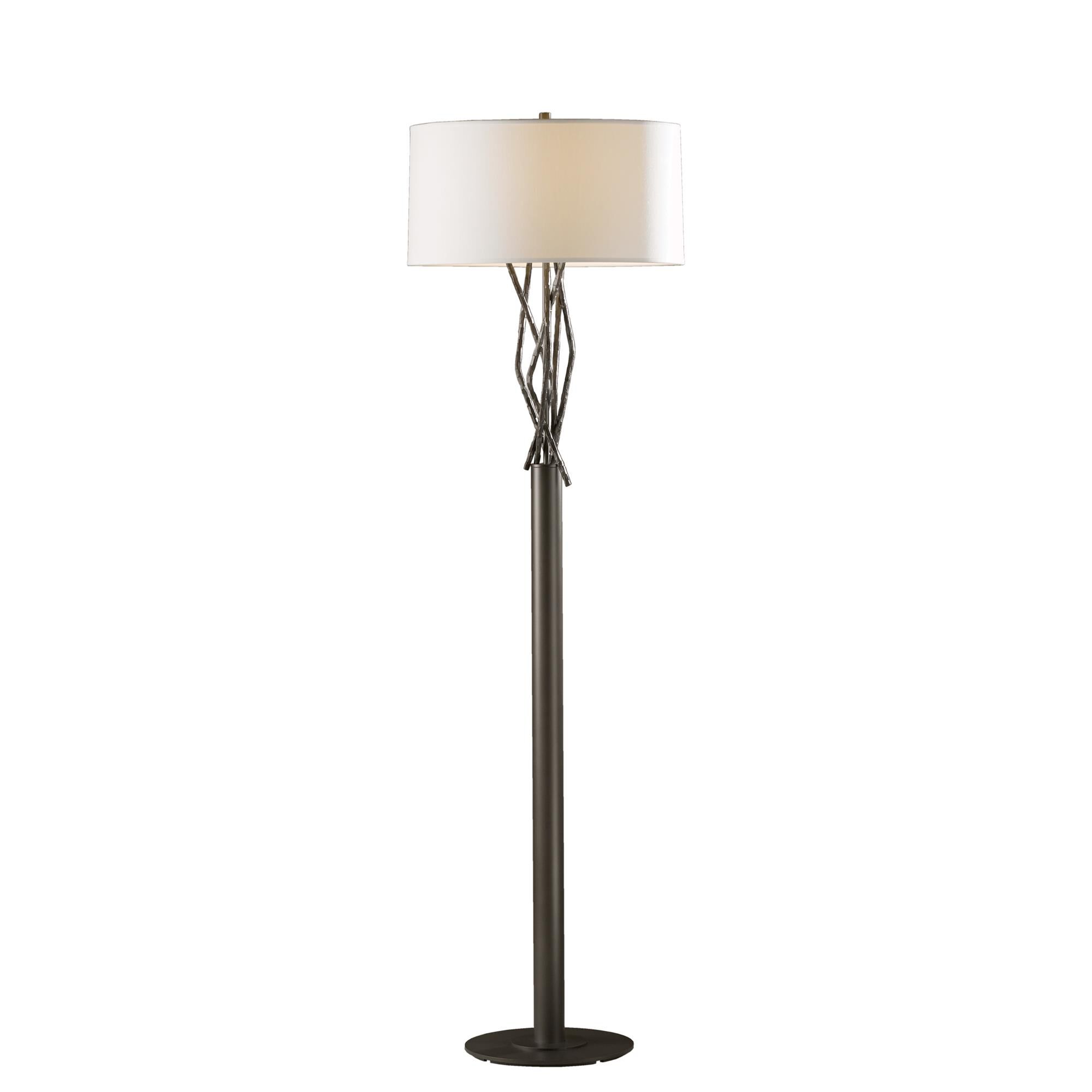 Shown in Dark Smoke finish and Natural Anna shade