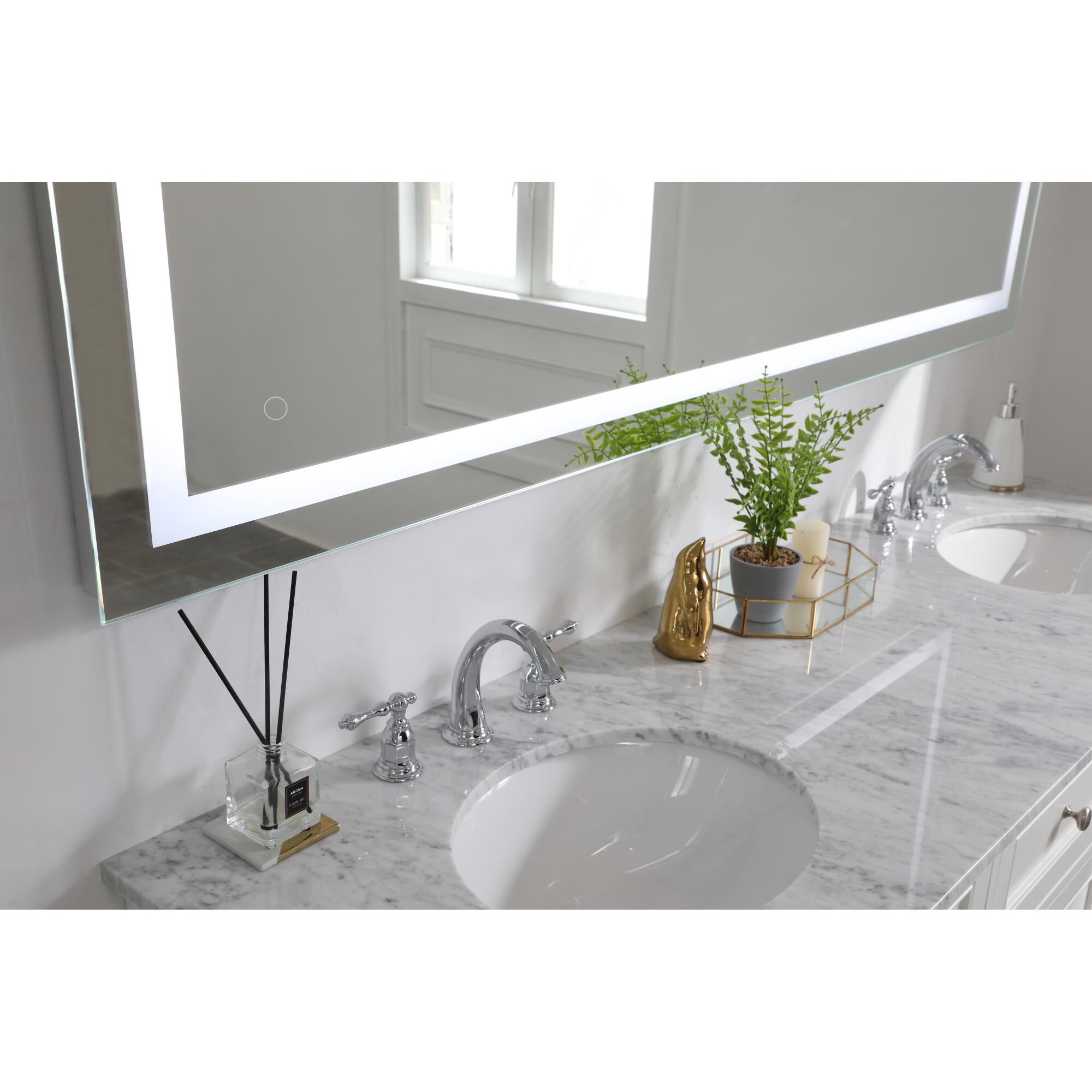 Shown in Silver finish