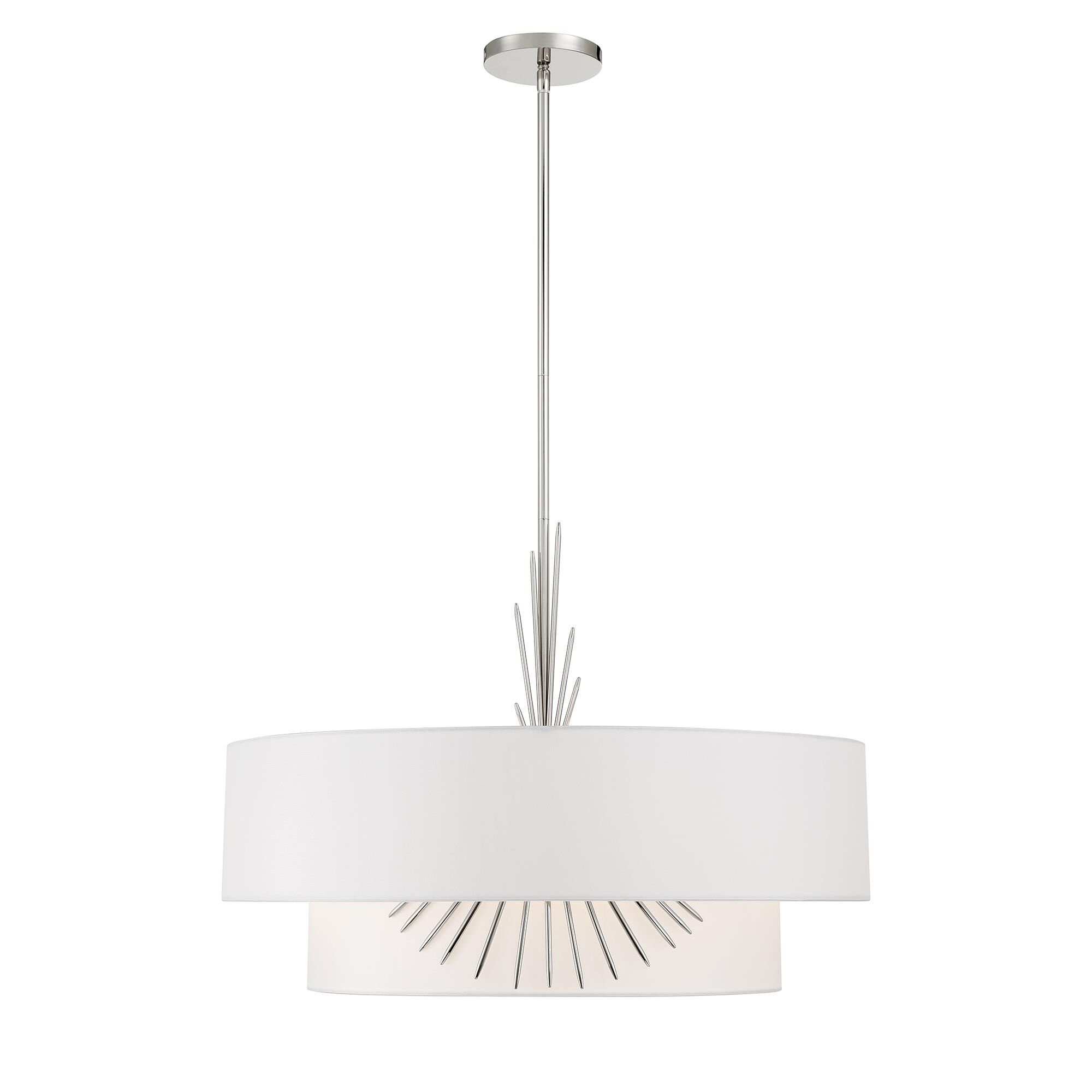 Robin Baron Gramecy 25 Inch Large Pendant by Kovacs