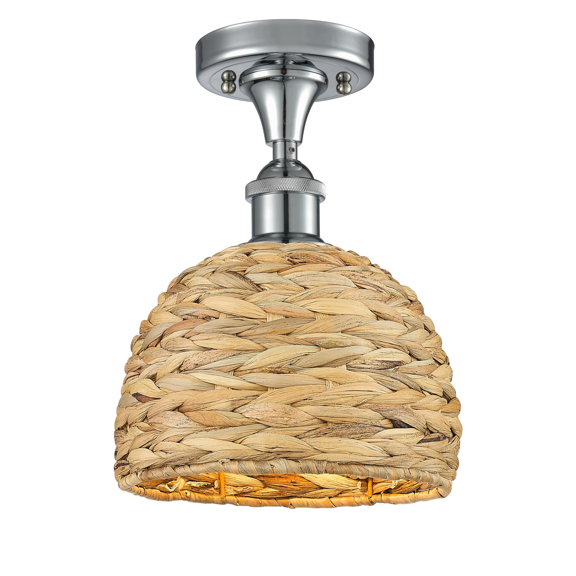 Shown in Polished Chrome finish and Natural shade