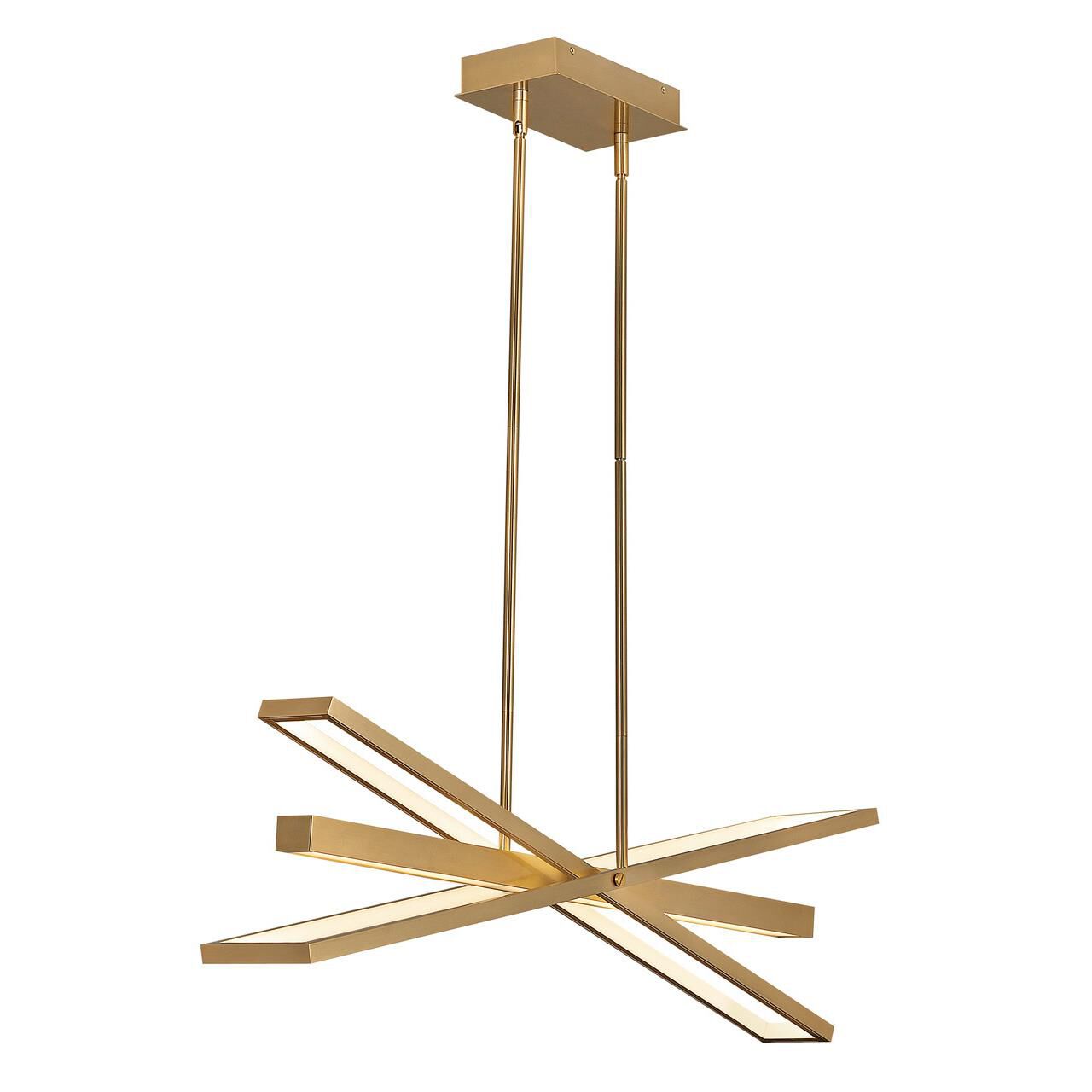 Shown in Lacquered Brass finish