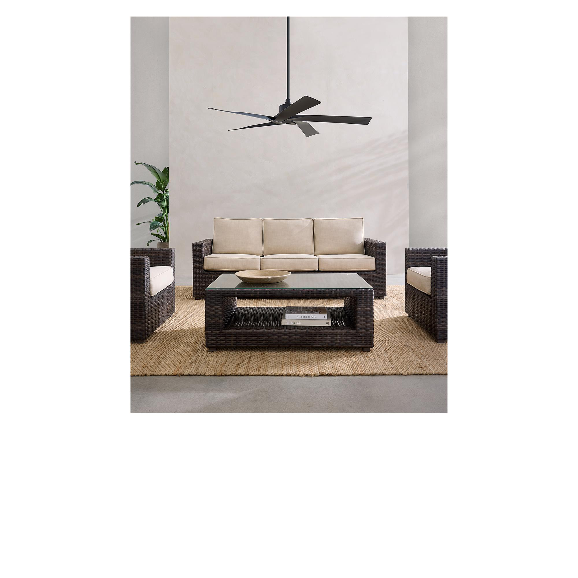 Sean Lavin Aspen Coastal 56 Inch Ceiling Fan,
