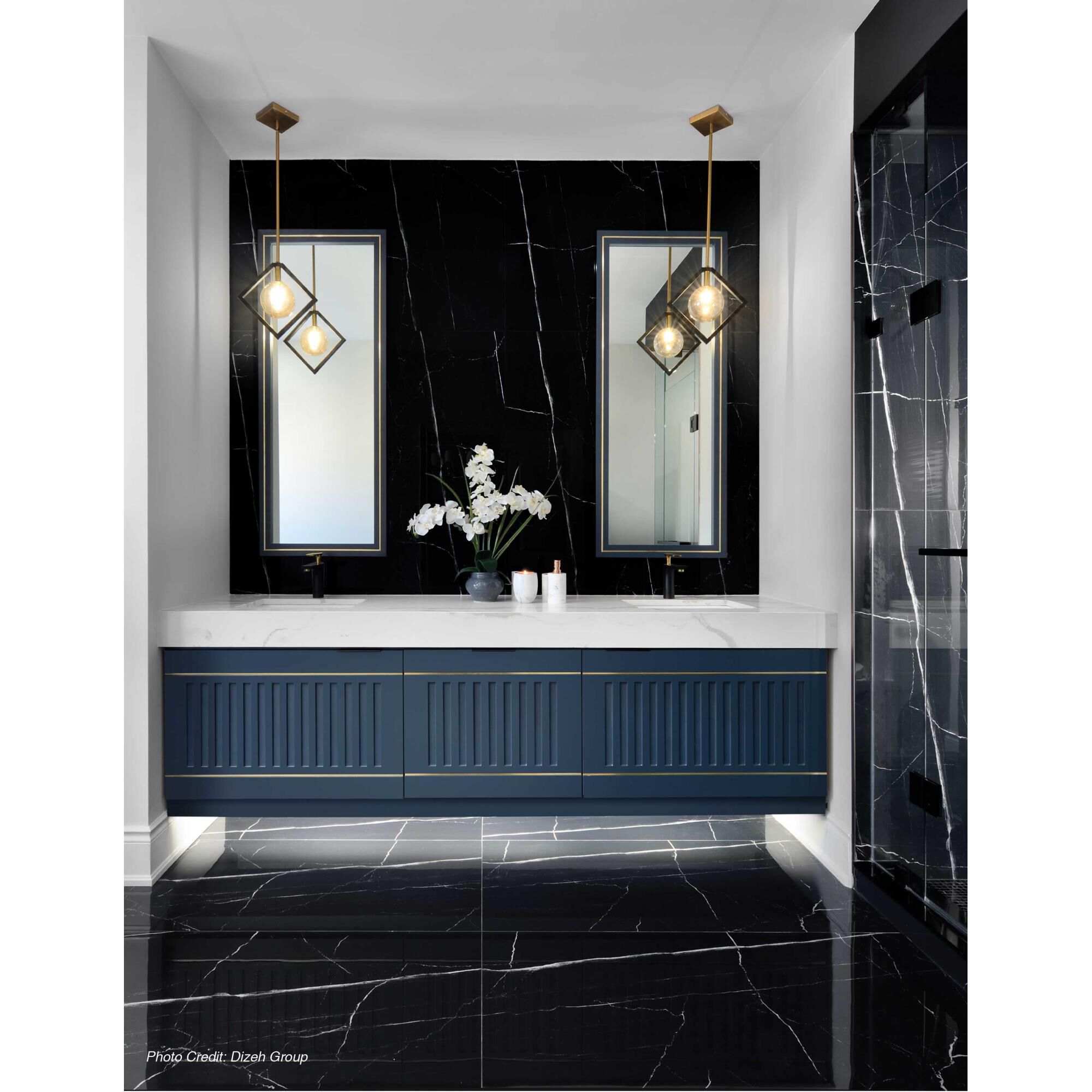 Dainolite Glasgow 12 Inch Mini Pendant