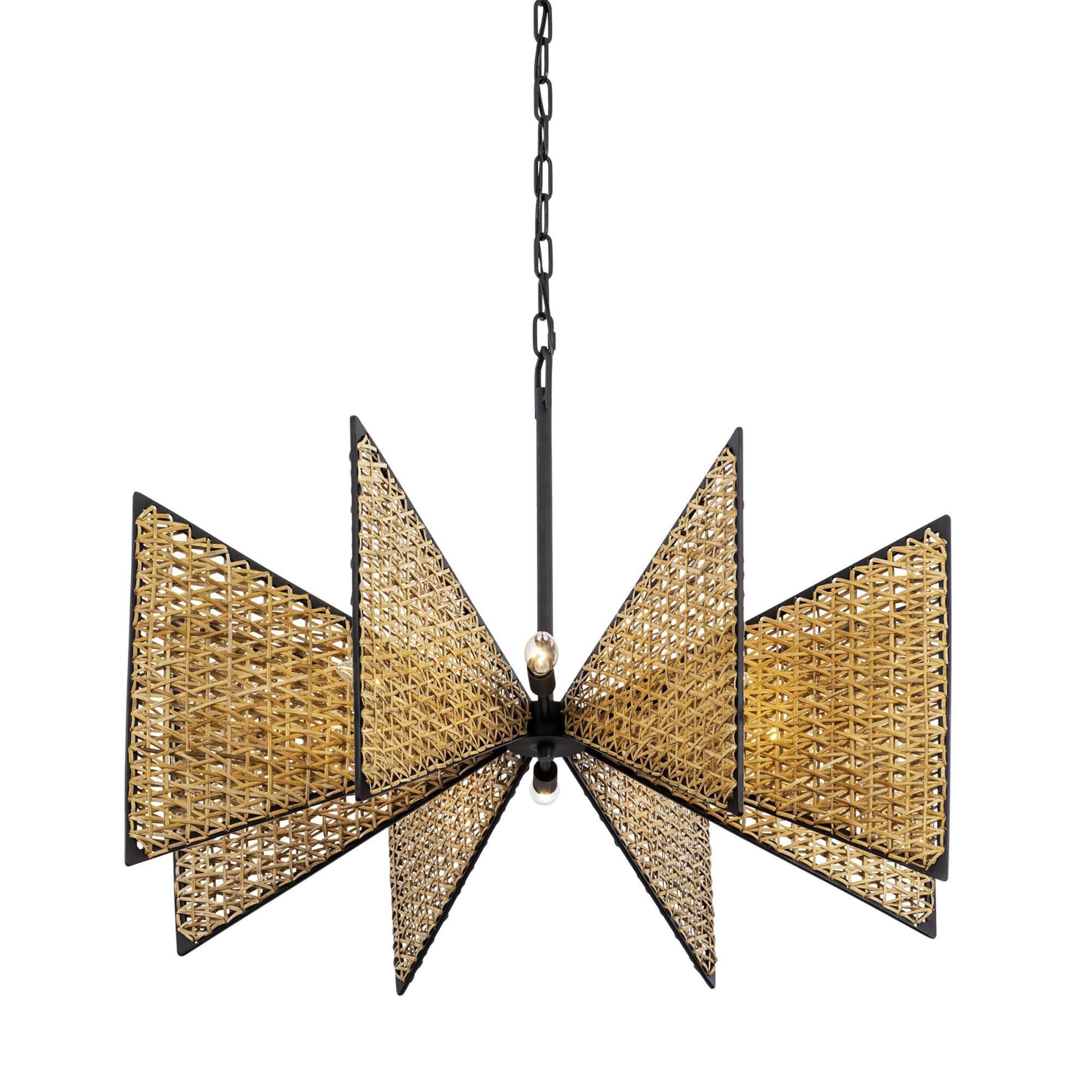 Machina 32 Inch 8 Light Chandelier by Varaluz