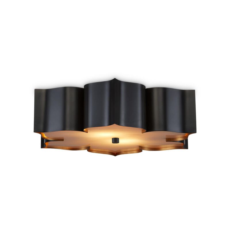 Grand Lotus 19 Inch Flush Mount by Currey and Company