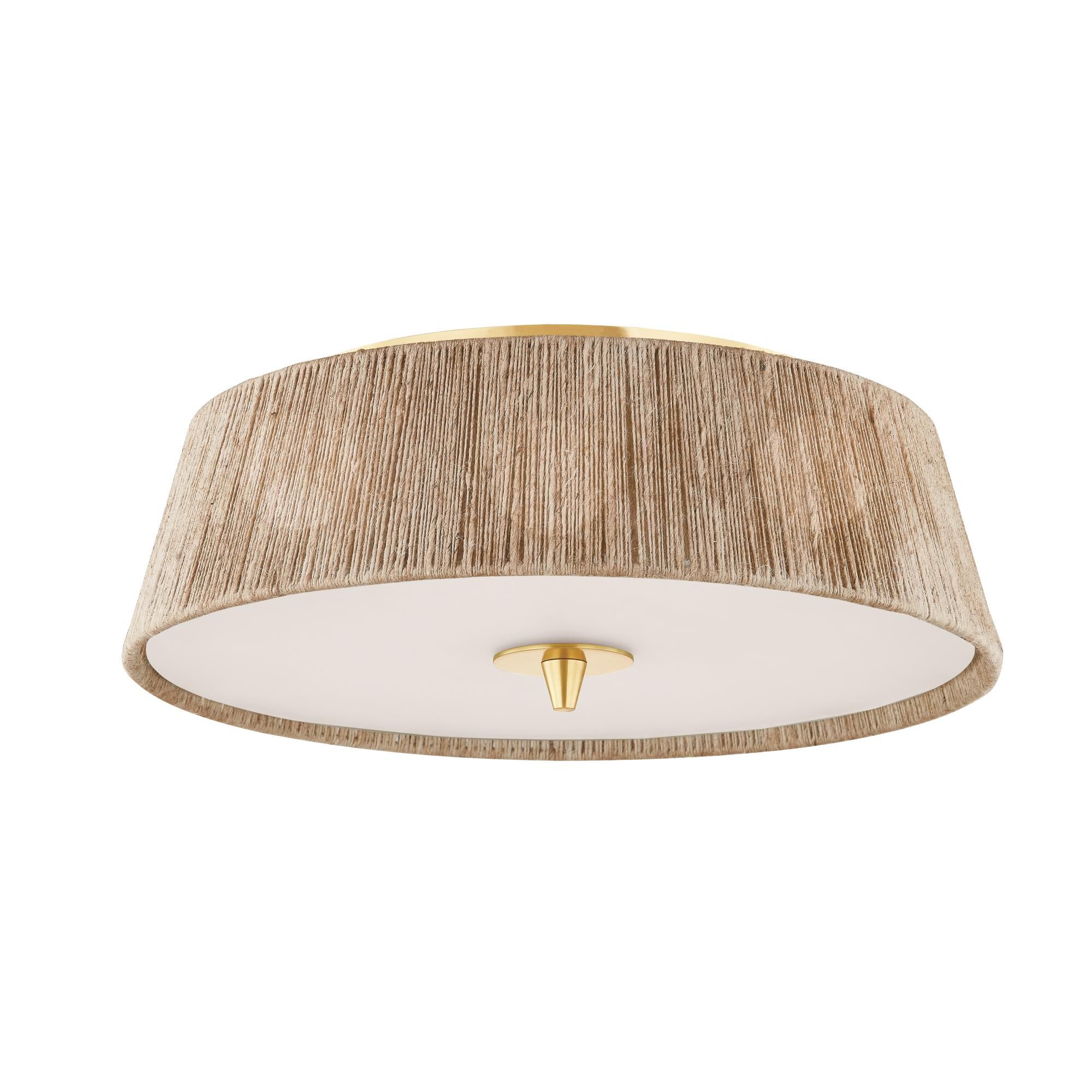 Cortney Bishop George 18 Inch Semi Flush Mount by Hudson Valley Lighting