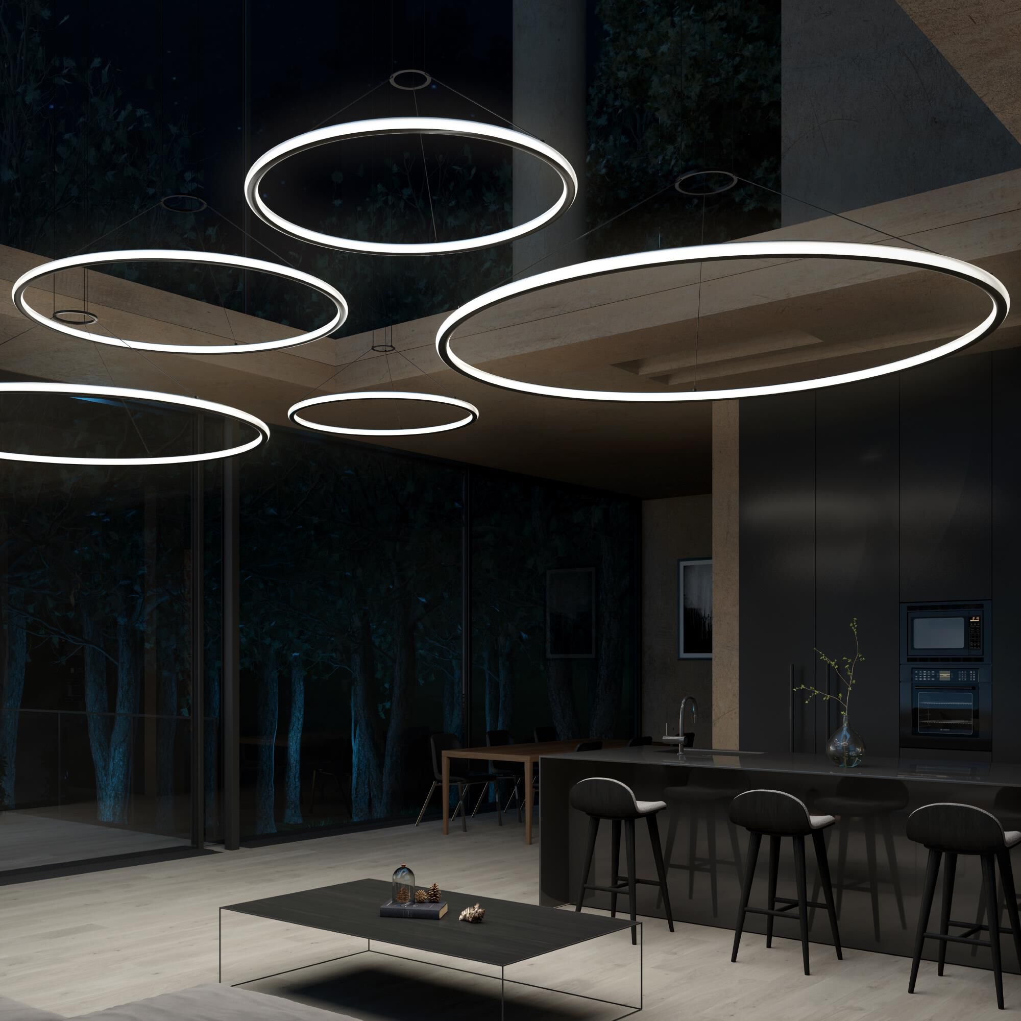 Luna Large Pendant by SONNEMAN