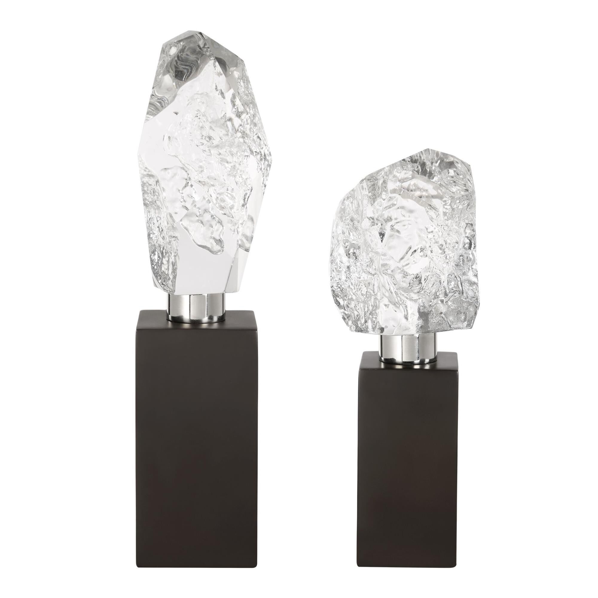 Renee Wightman Crystal Peak 4 Inch Sculpture by Uttermost