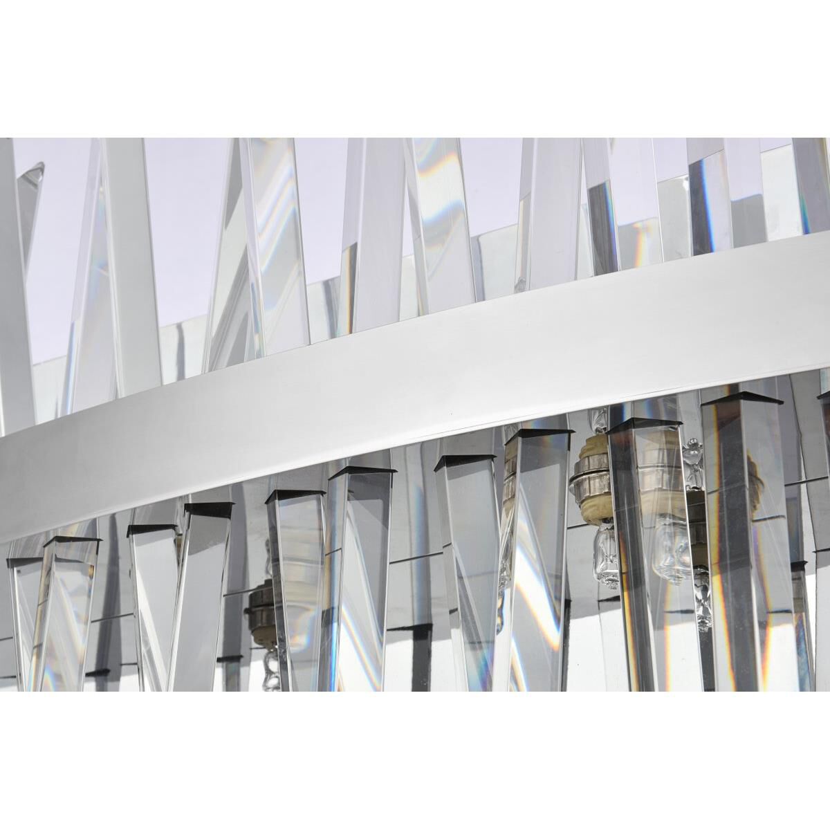 Serephina 30 Inch 8 Light Bath Vanity Light by Elegant Lighting