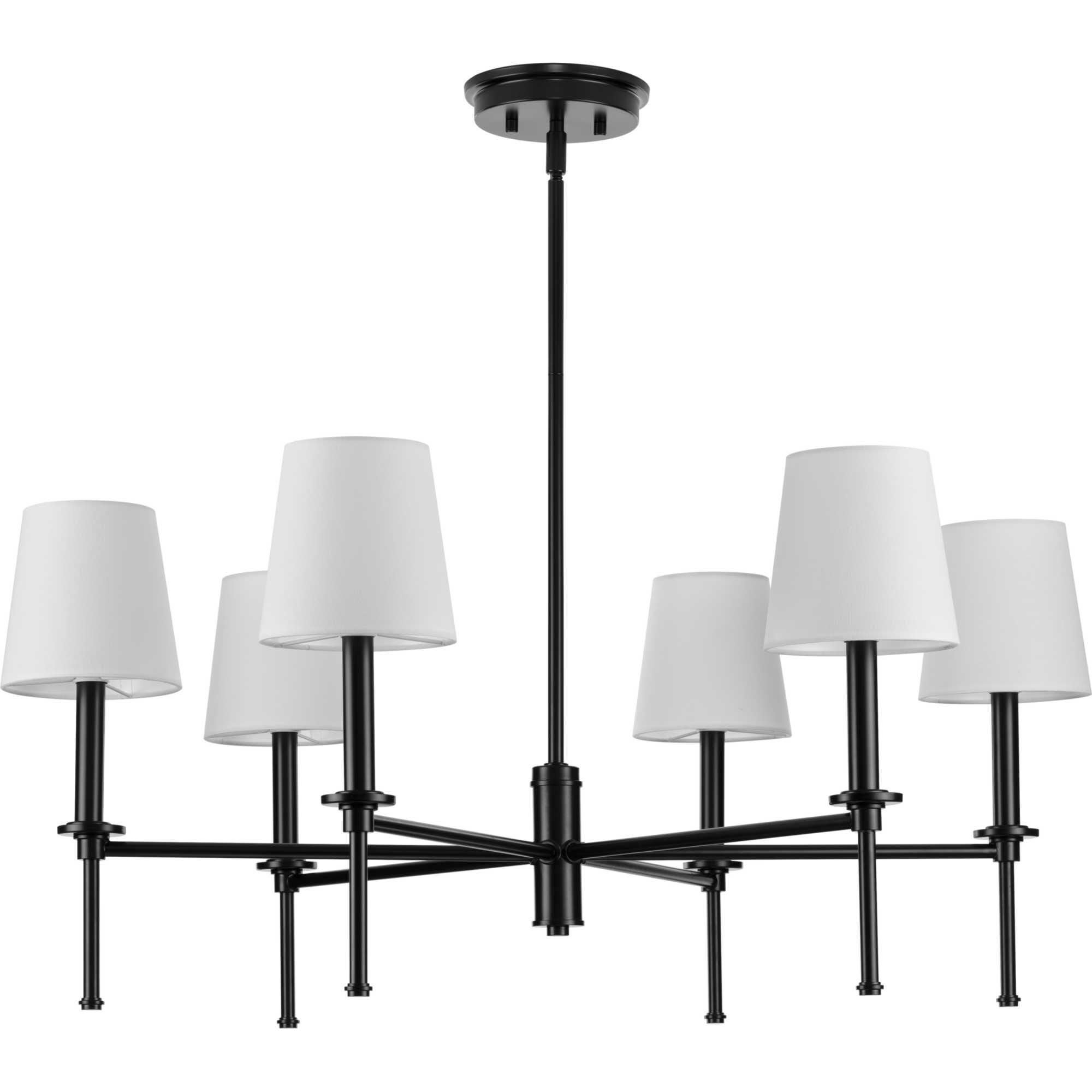 Elara 30 Inch 6 Light Chandelier by Progress Lighting