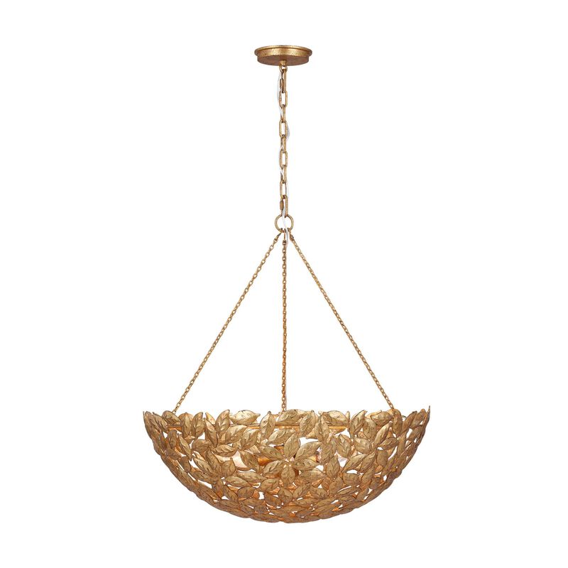 Alexa Hampton Kelan 23 Inch 6 Light Chandelier by Visual Comfort Studio Collection
