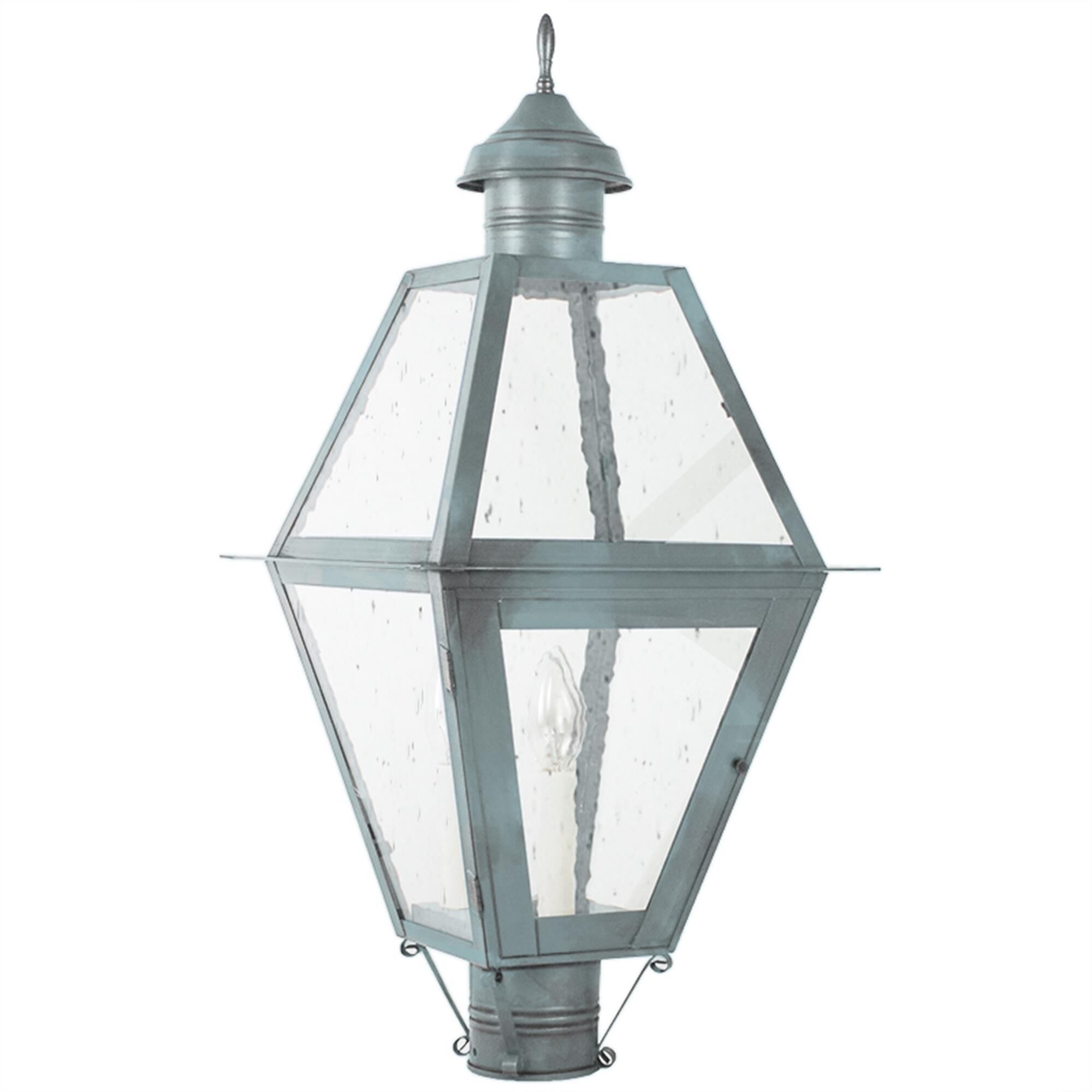 Boston 27 Inch 3 Light Outdoor Post Lamp,
