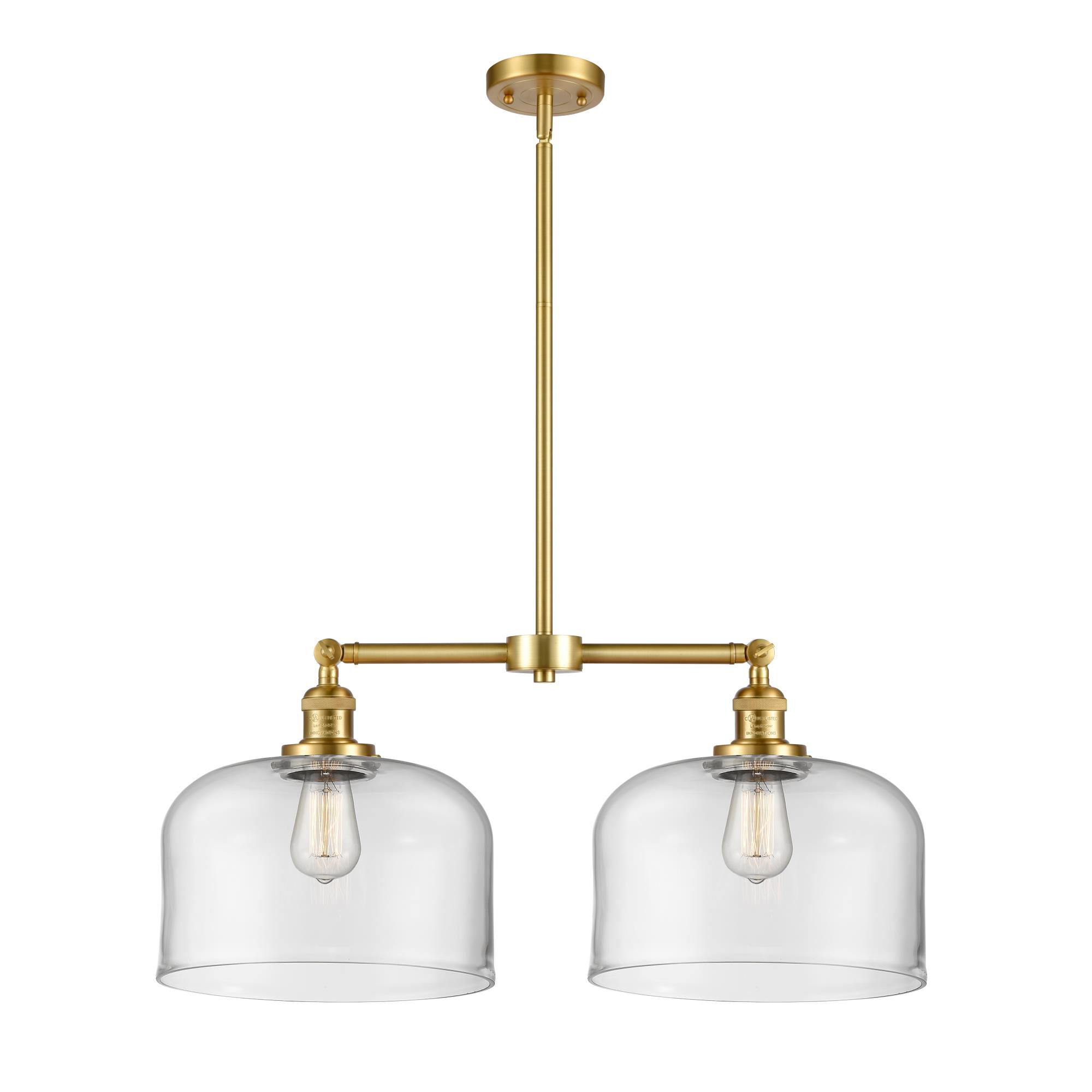 Bruno Marashlian Large Bell 21 Inch 2 Light Mini Chandelier by Innovations Lighting