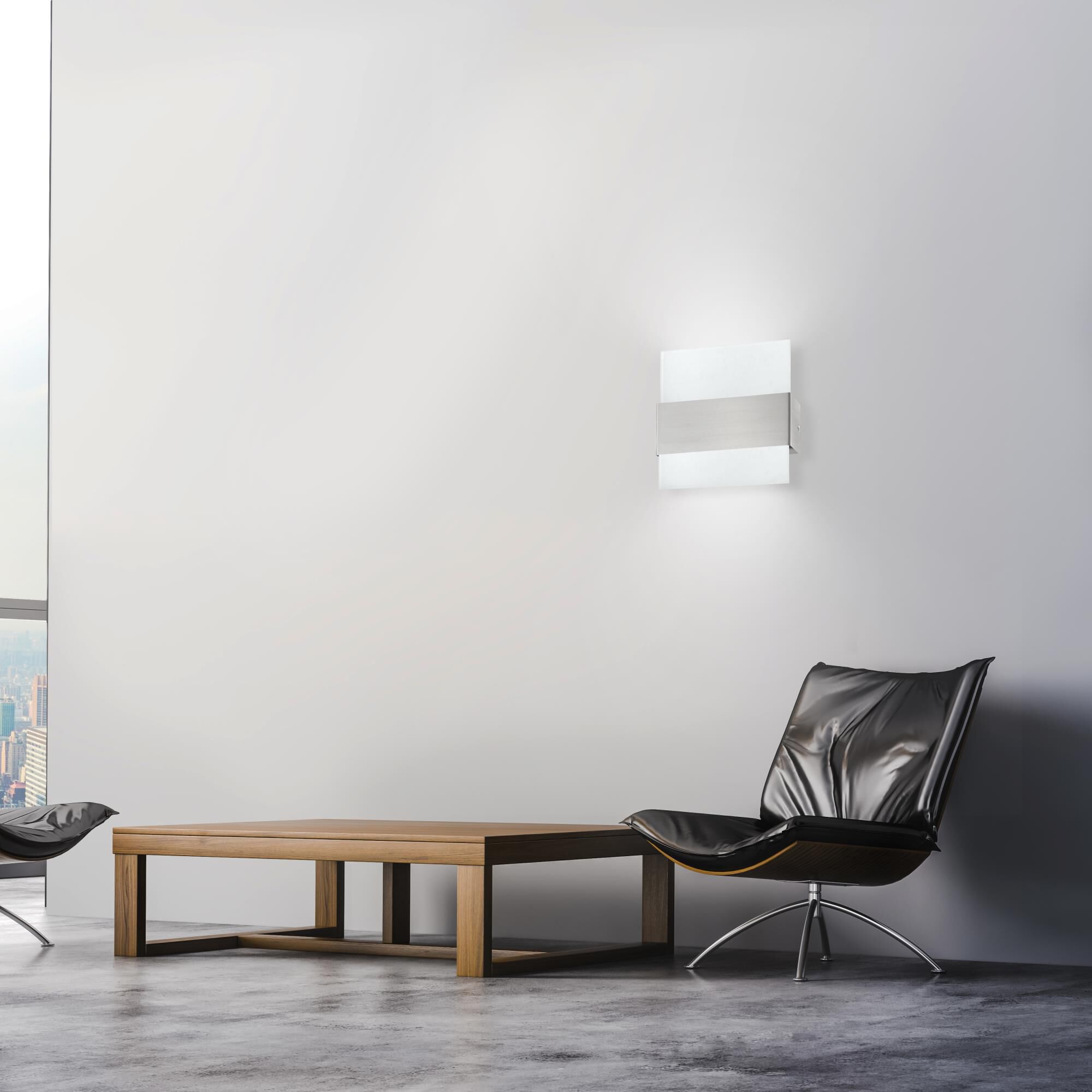 Eglo Nikita LED 8 Inch 1 Light LED Flush Mount by Eglo Lighting