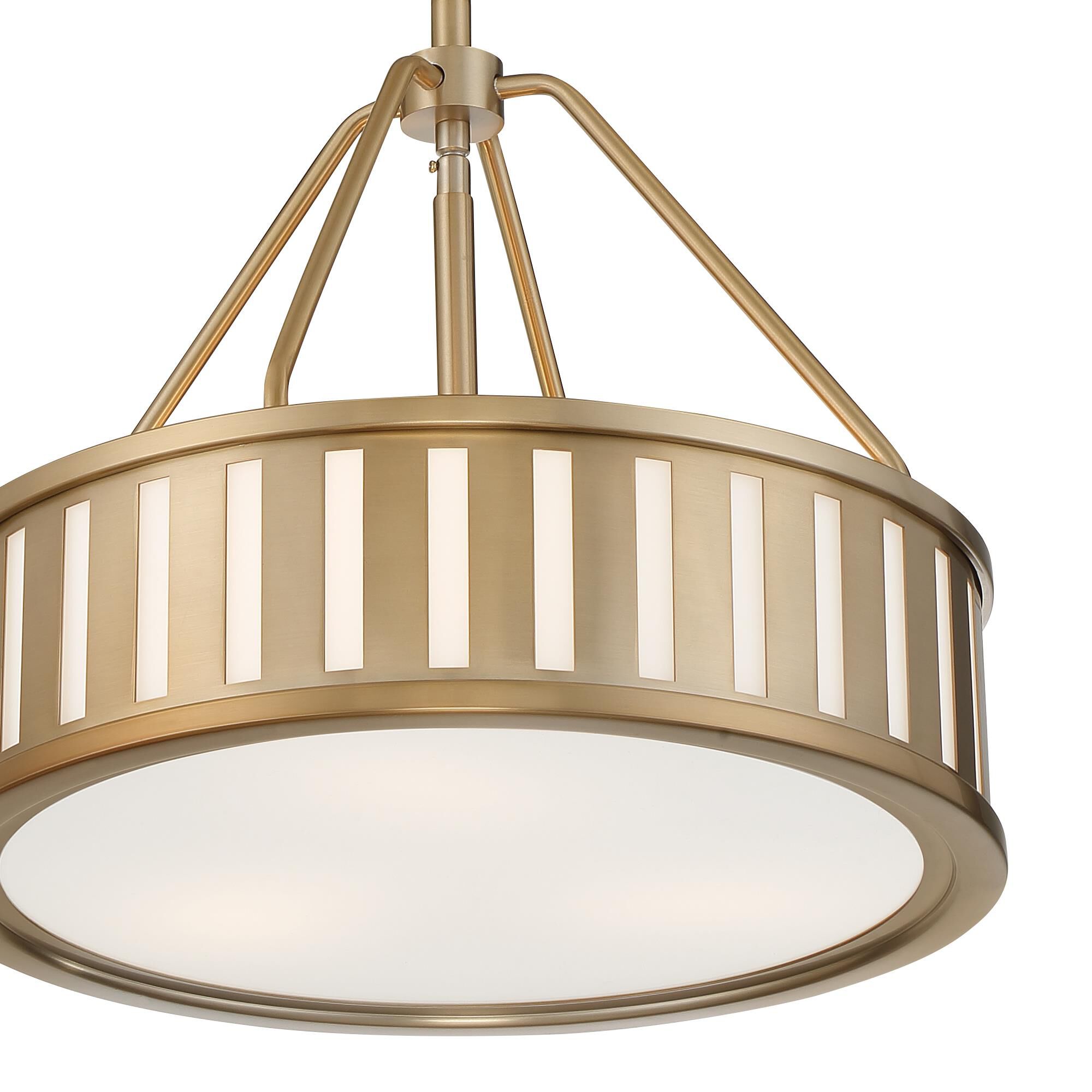 Kendal 15 Inch 3 Light Mini Chandelier by Crystorama