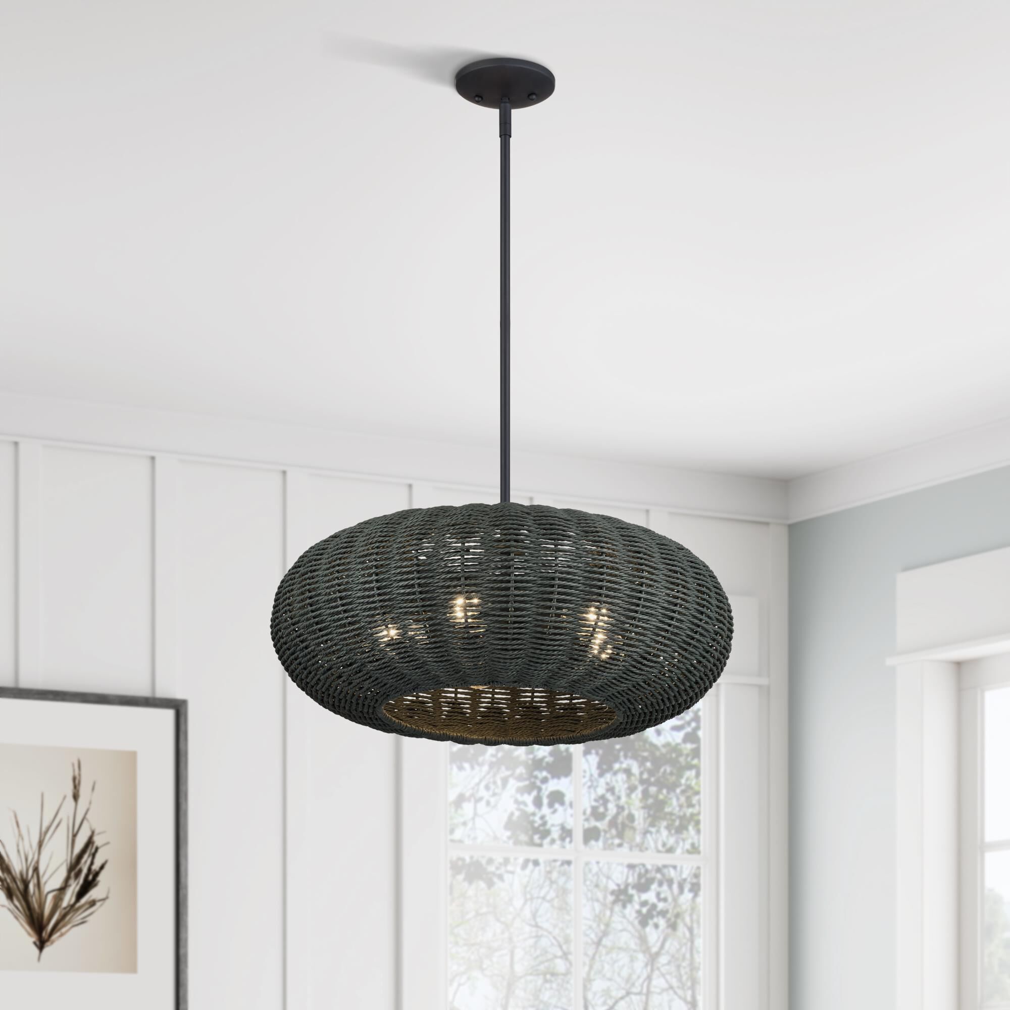 Deluna 22 Inch Large Pendant by Livex Lighting