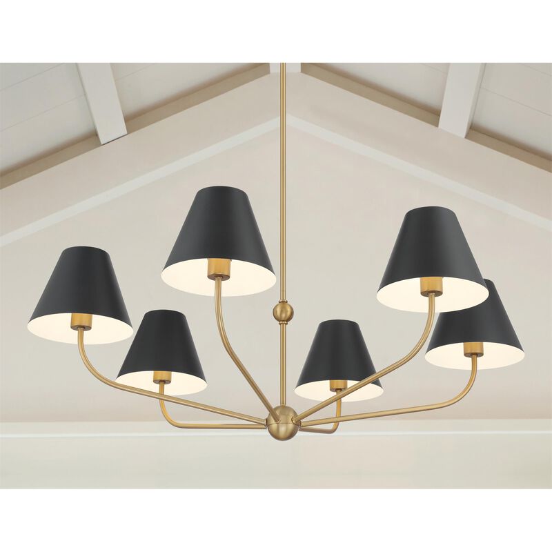 Xavier 40 Inch Chandelier by Crystorama