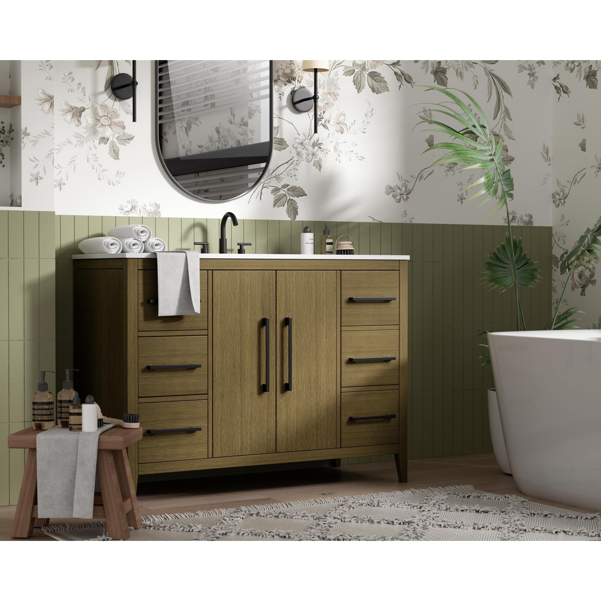 Millie 48 Inch Bath Vanity by Elegant Dcor