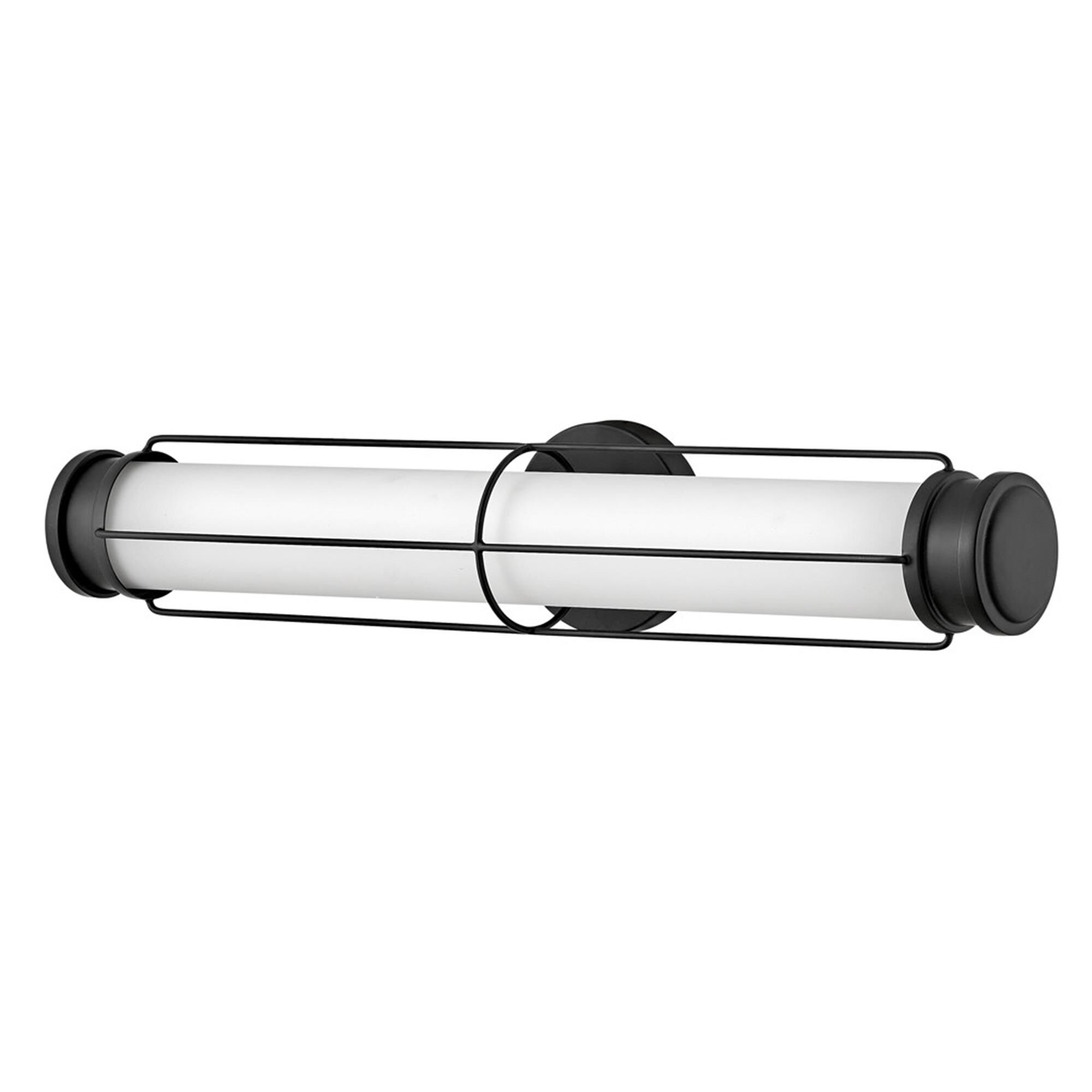 Shown in Black finish and Etched Opal glass