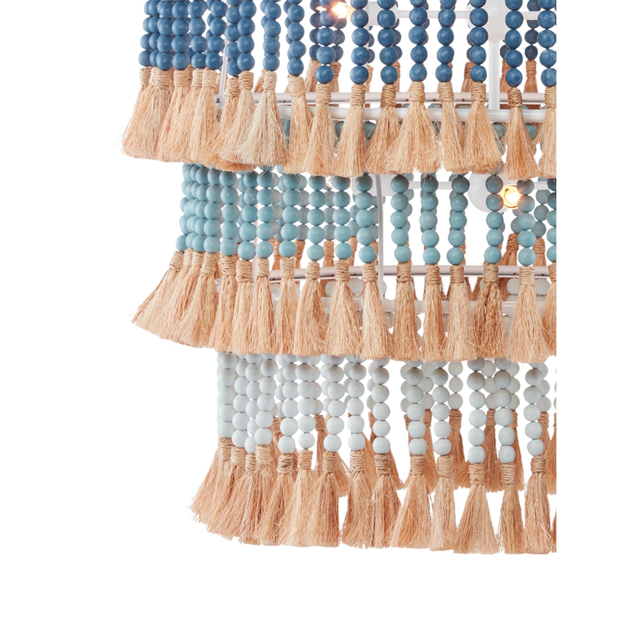 Shown in Sugar White-Mist Blue-Demin Blue-Natural Rope finish