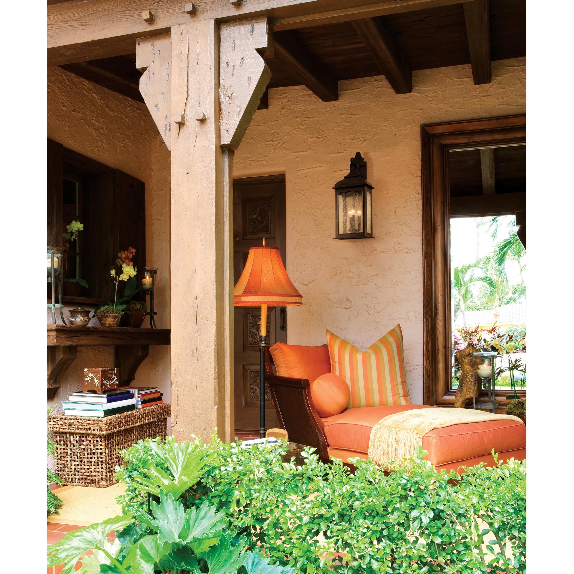 Shown in Colonial Iron finish