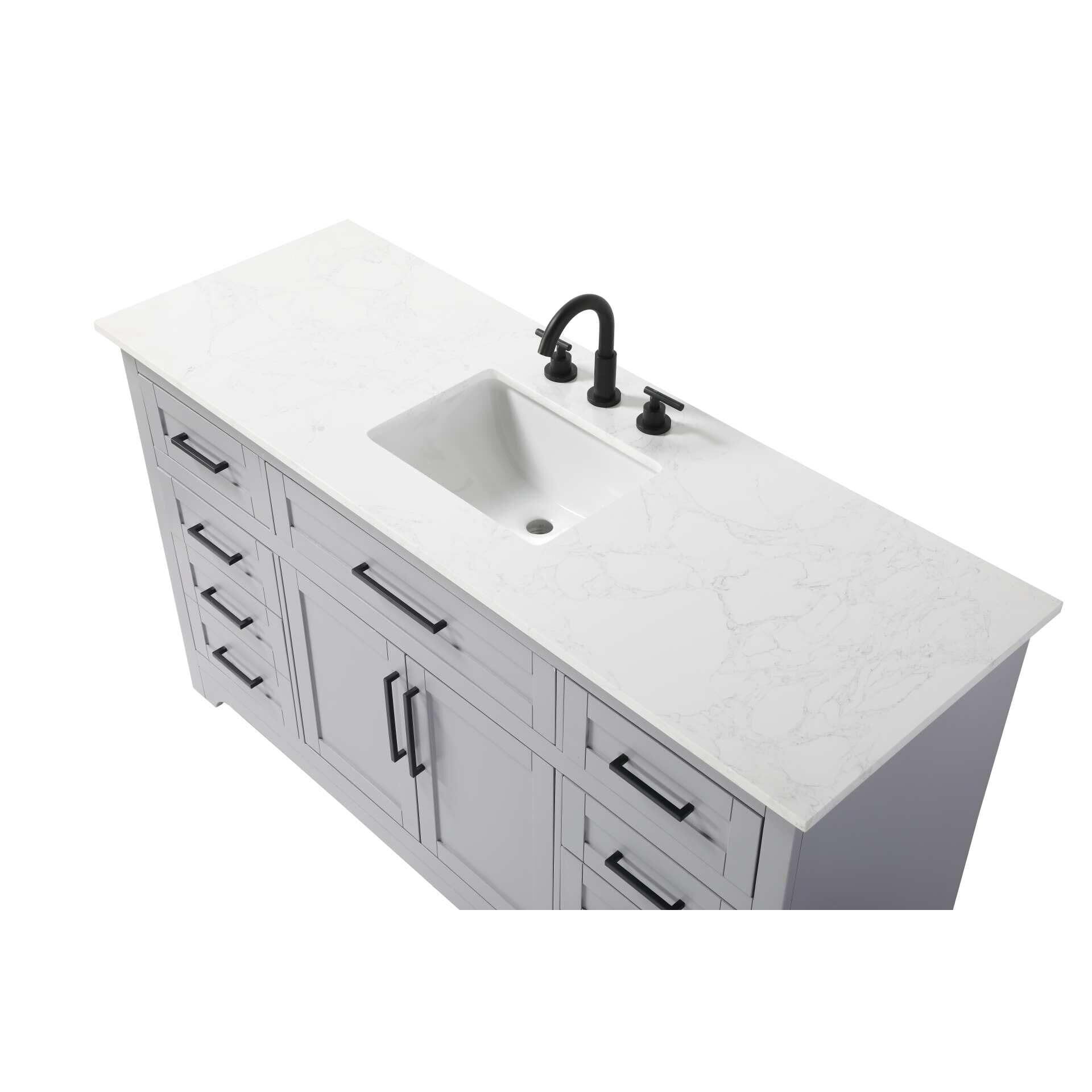 Remington 60 Inch Bath Vanity by Elegant Decor