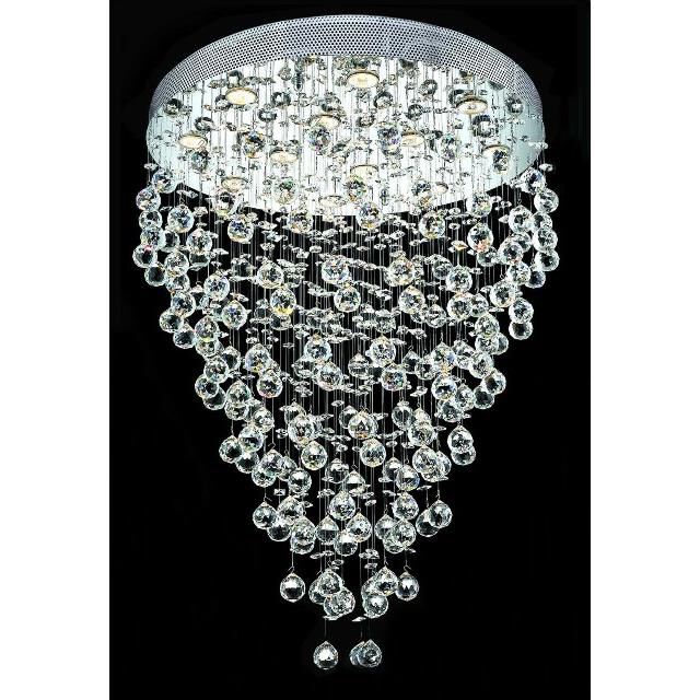 Galaxy 28 Inch Large Pendant by Elegant Lighting