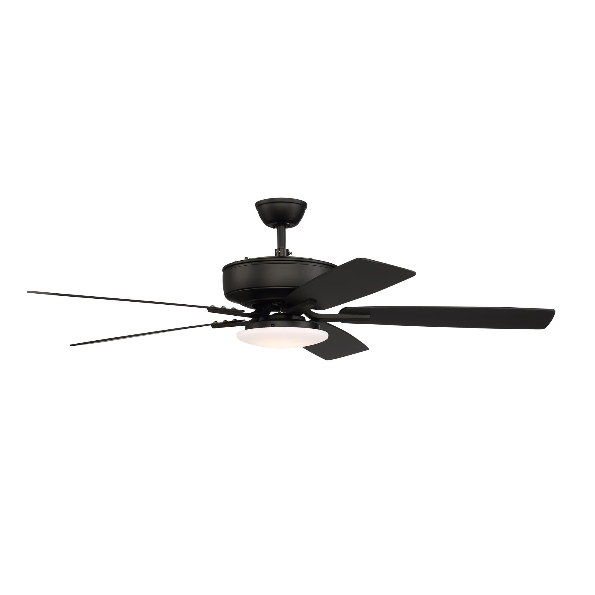 Shown in Flat Black finish and Frost glass and Yes shade