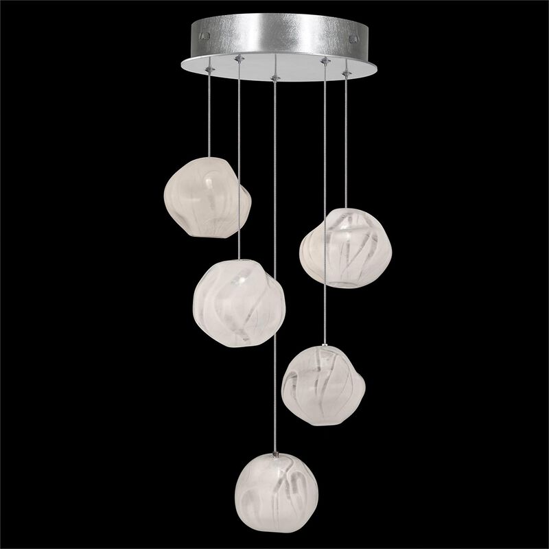 Vesta 12 Inch 5 Light Multi Light Pendant by Fine Art Handcrafted Lighting