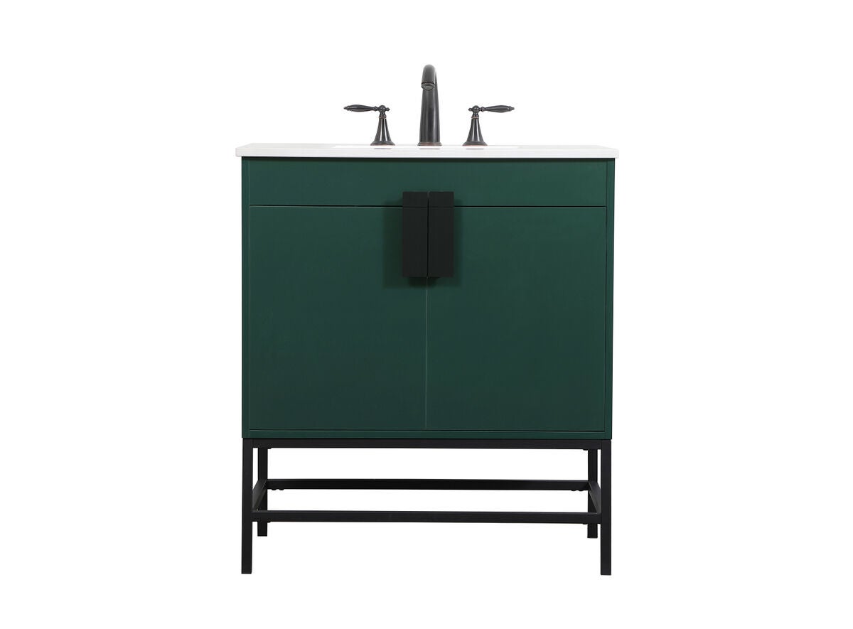 Shown in Green finish