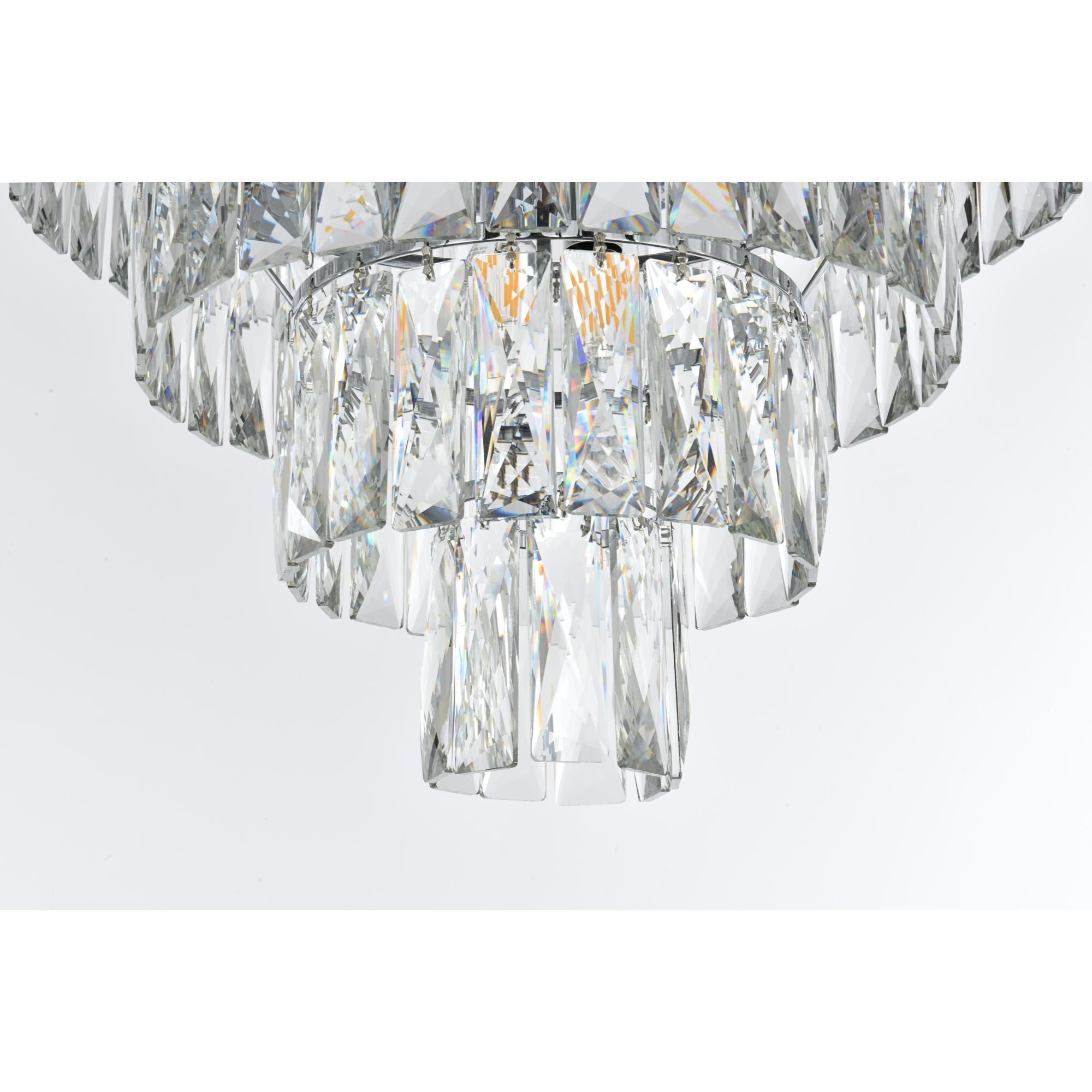 Josephine 18 Inch Flush Mount by Elegant Lighting