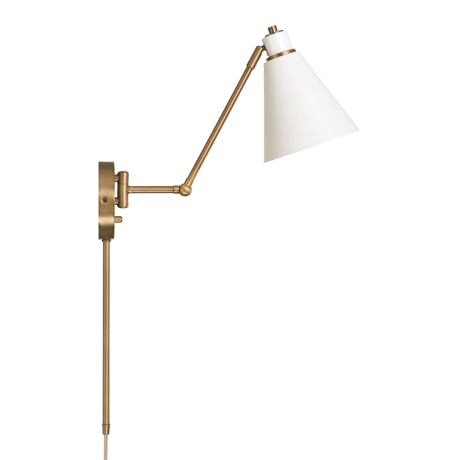Bradley Wall Swing Lamp | Capitol Lighting