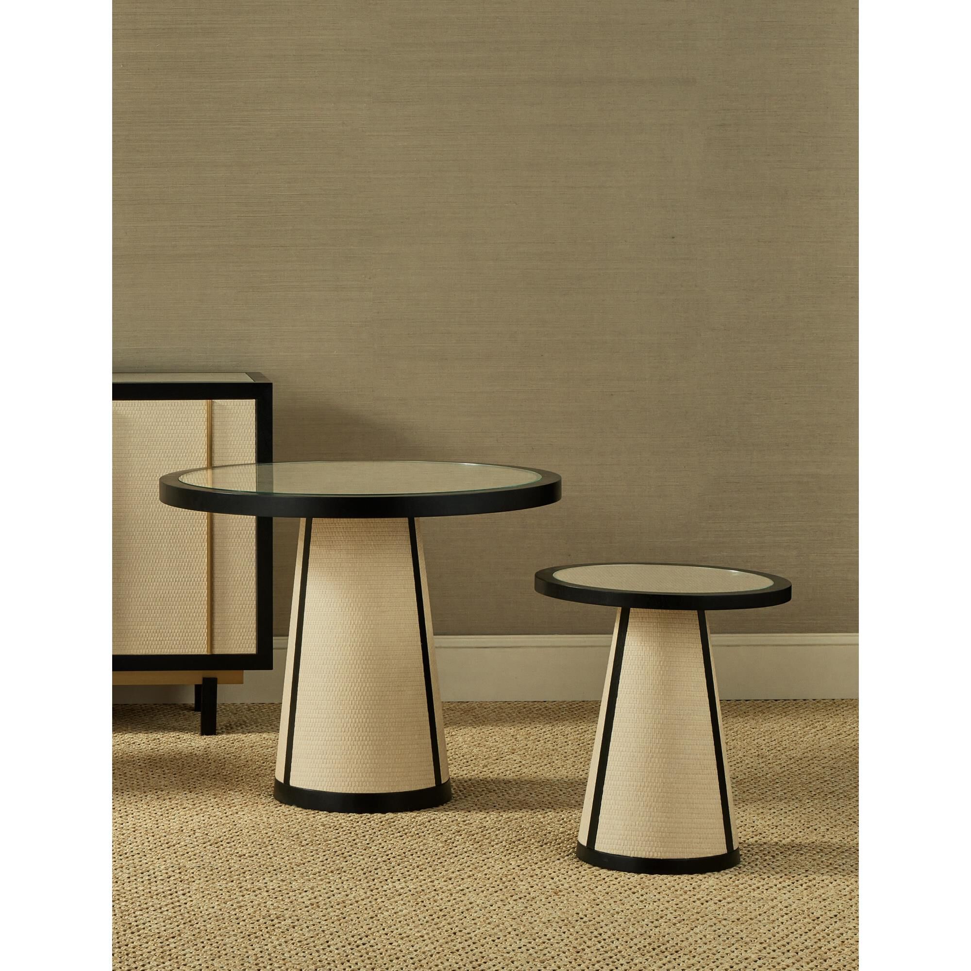 Shown in Ivory and Black finish