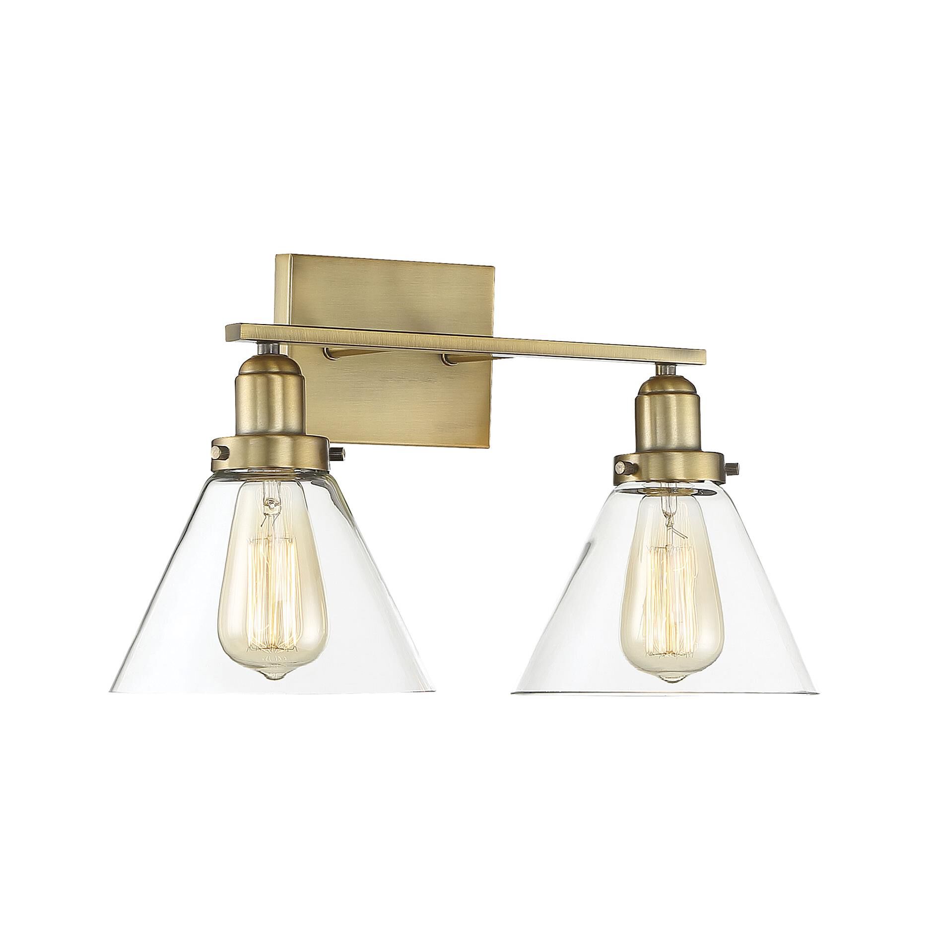 Drake 17 Inch 2 Light Bath Vanity Light by Savoy House