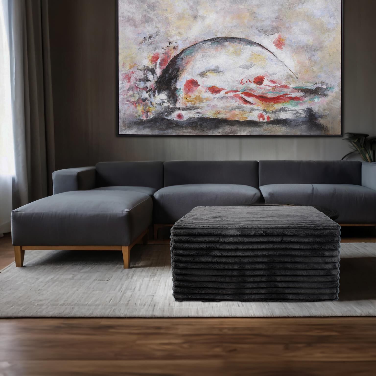 Shown in Hand Sewn finish