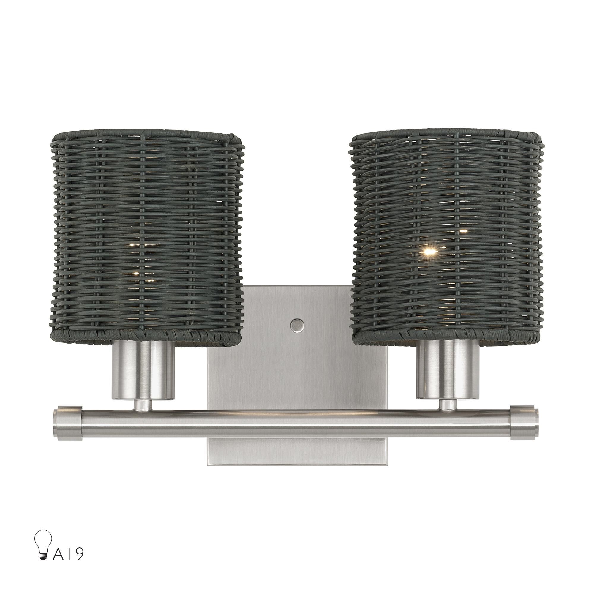 Weavington 14 Inch Bath Vanity Light by Livex Lighting