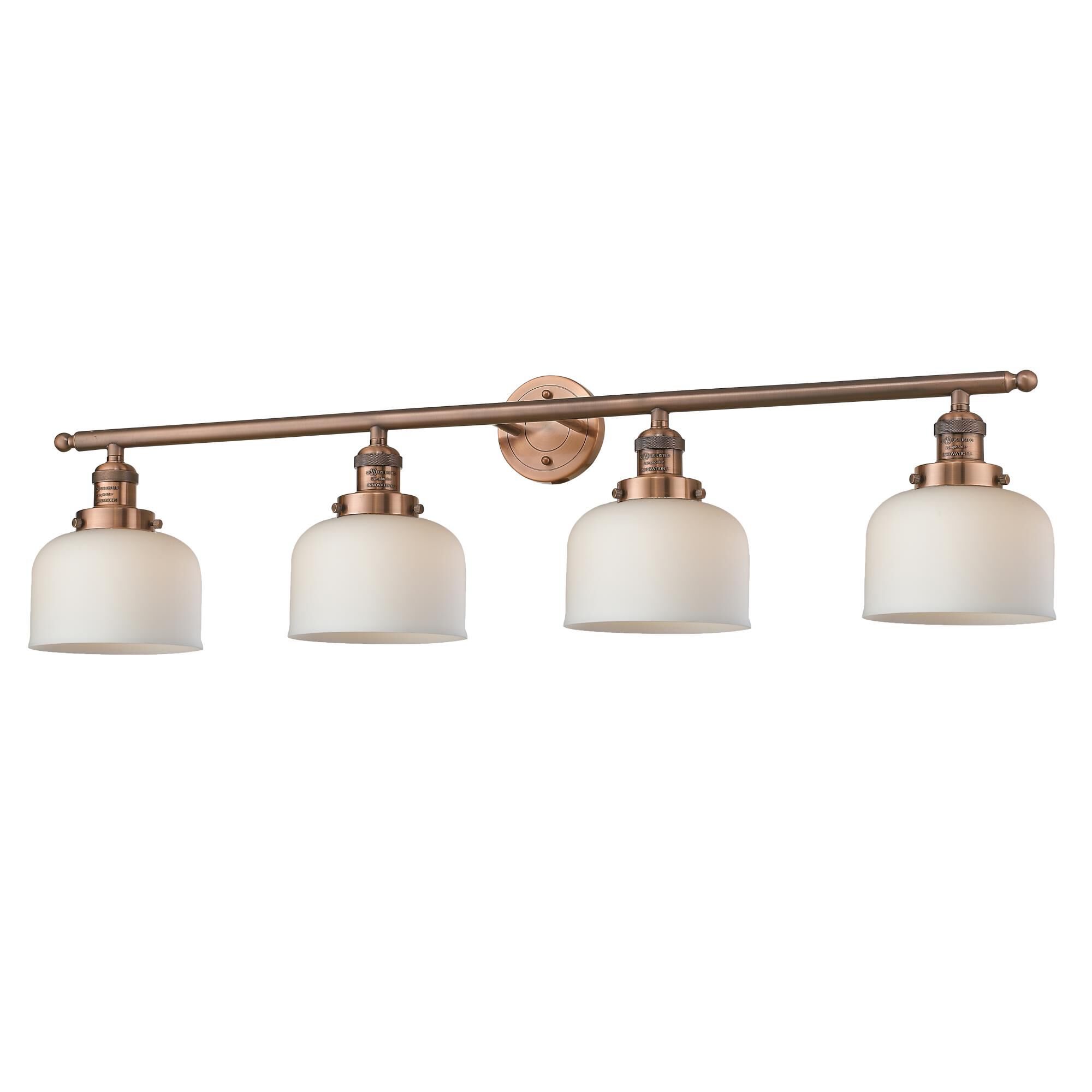 Bruno Marashlian Large Bell 44 Inch 4 Light Bath Vanity Light by Innovations Lighting