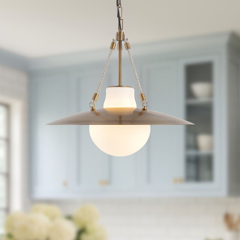 Peyton Fox Waverly Medium Pendant Light by Alora Lighting