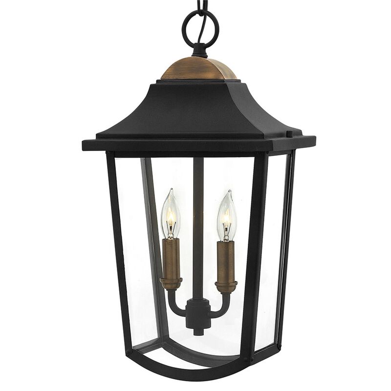 Burton Medium Outdoor Hanging Lantern by Hinkley